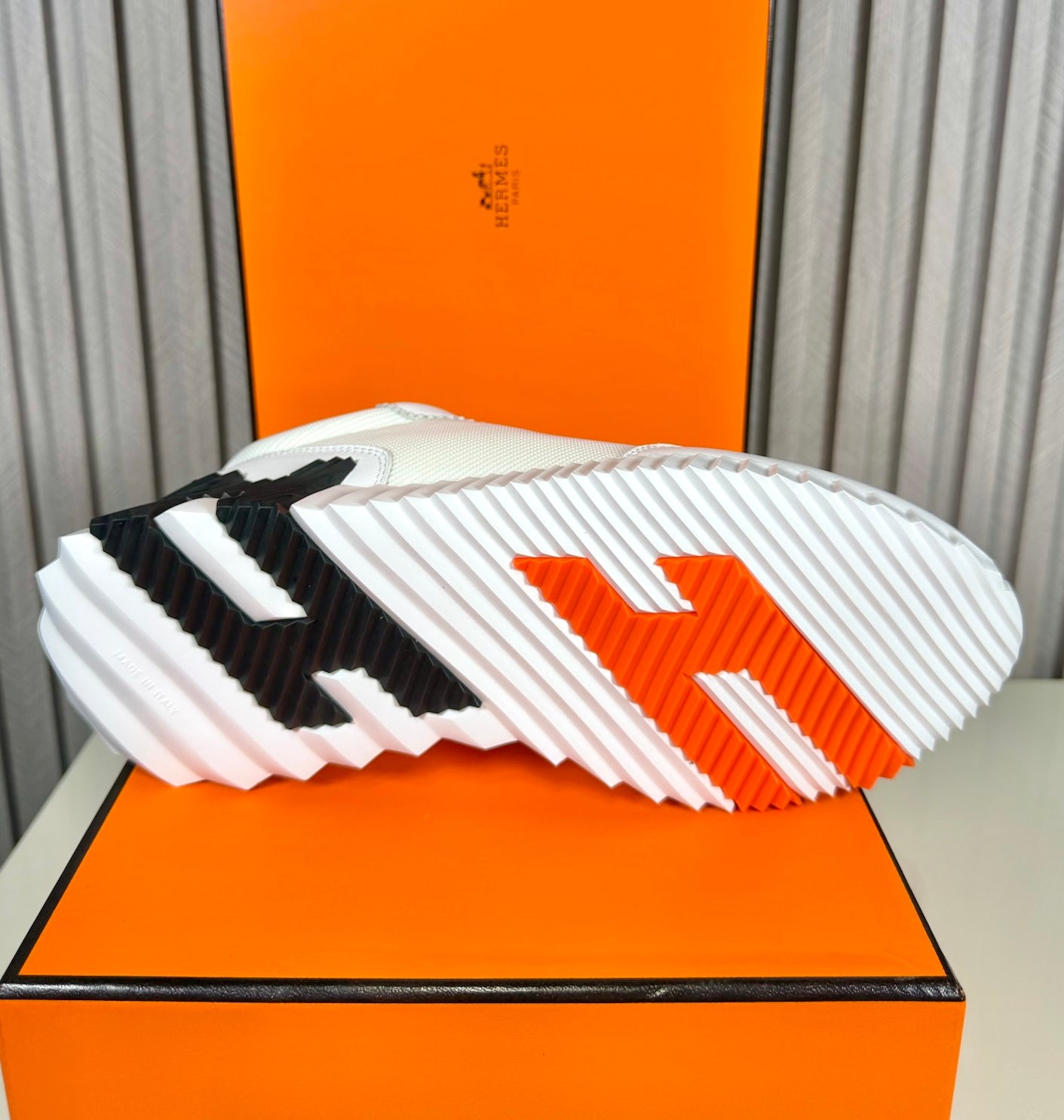 Tenis Hermes Bouncing White