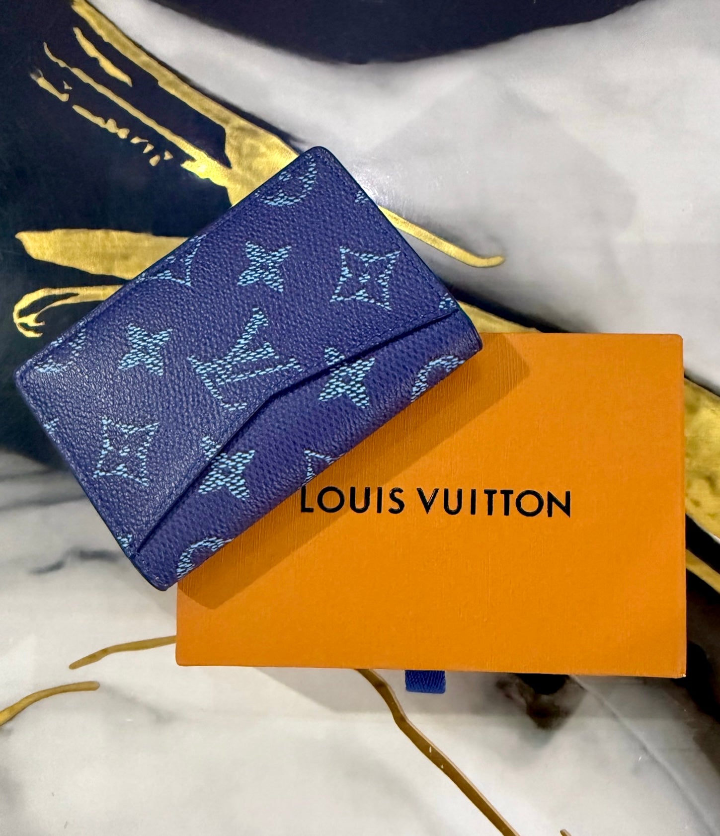 Cartera Louis Vuitton LV Azul