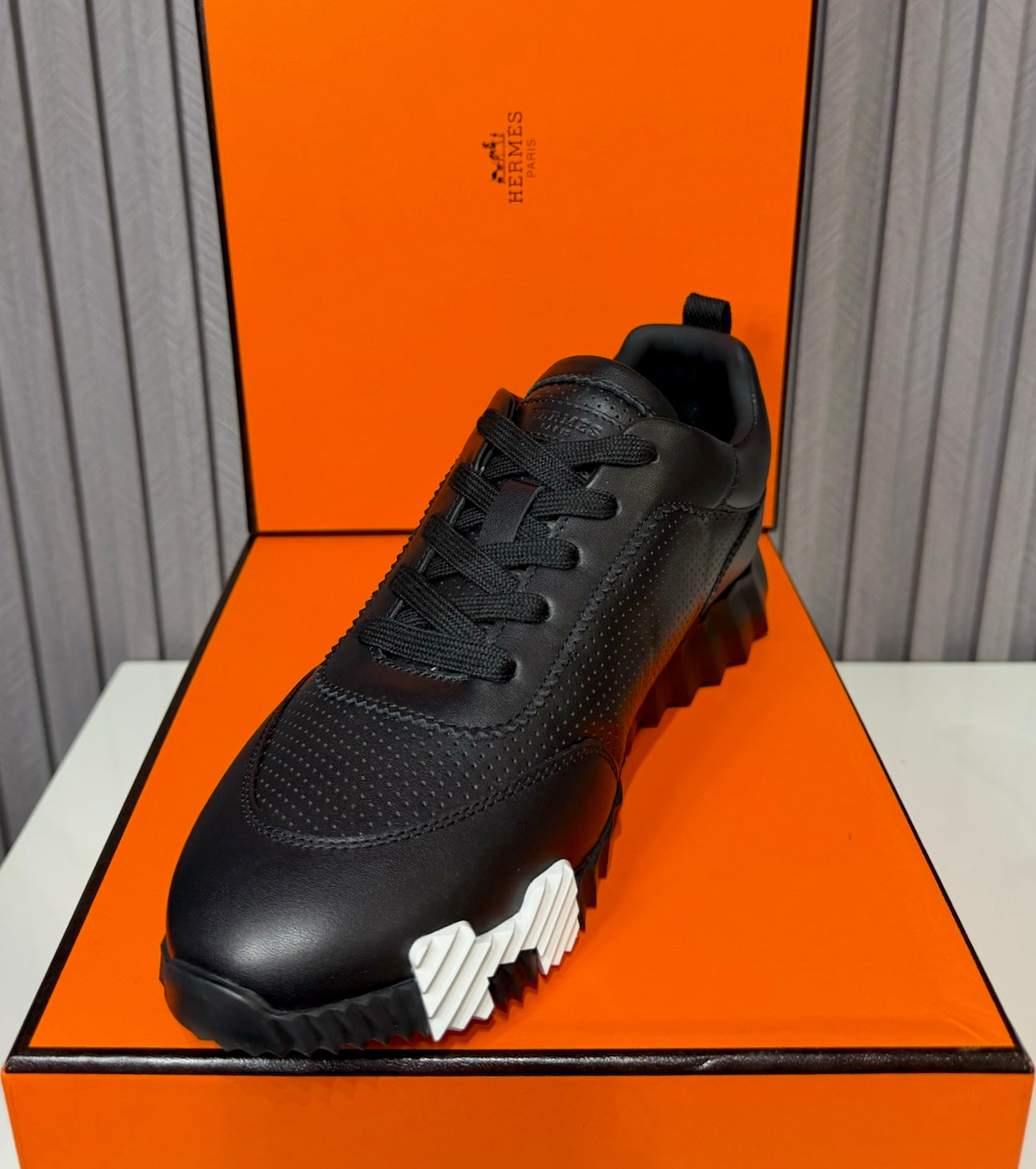Tenis Hermes Bouncing Black