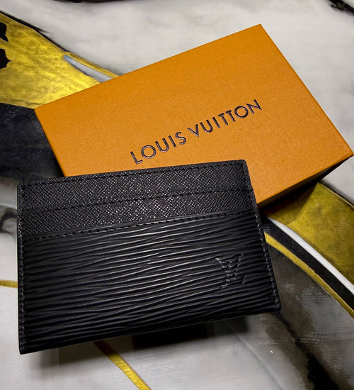 Tarjetero Louis Vuitton LV Negro