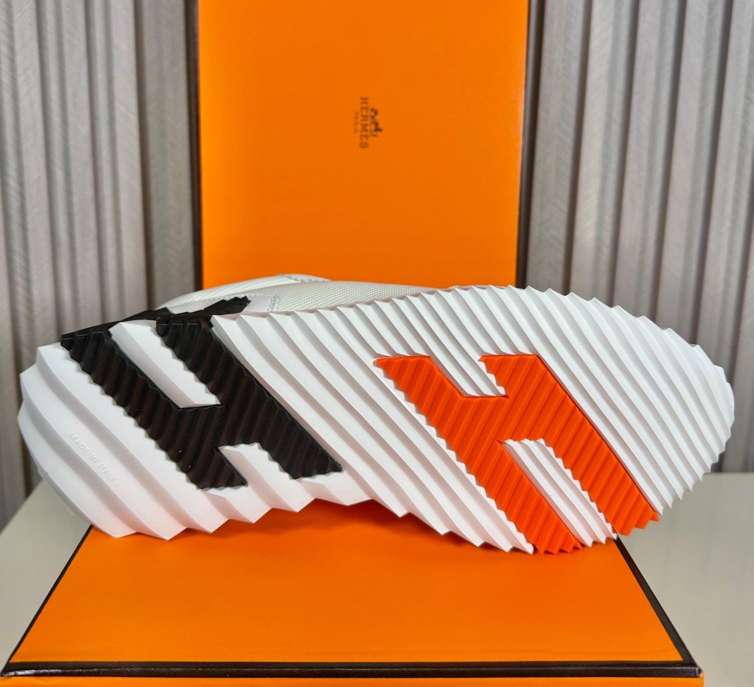 Tenis Hermes Bouncing White