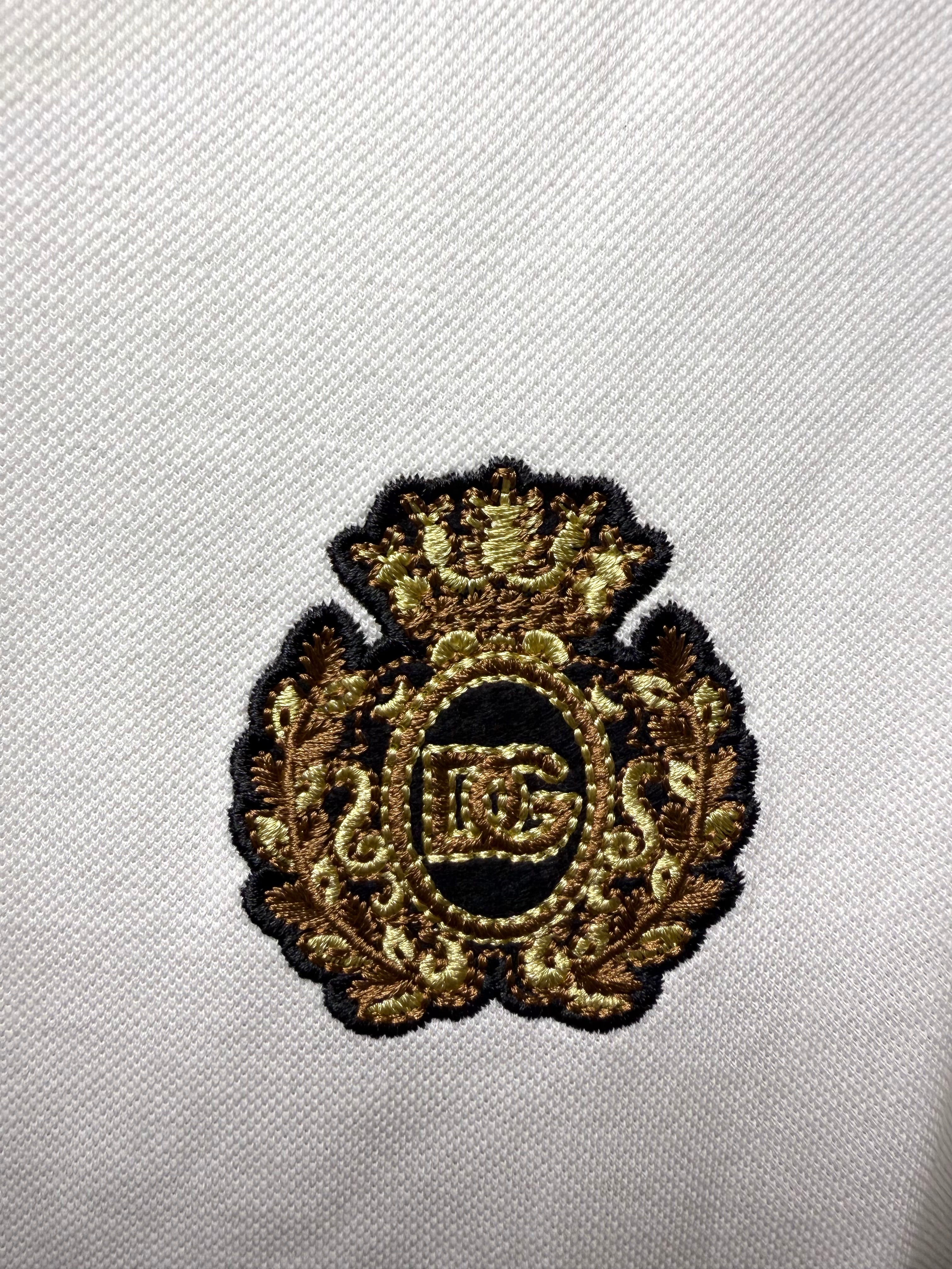 DOLCE&GABBANA Tipo Polo Algodón Blanco