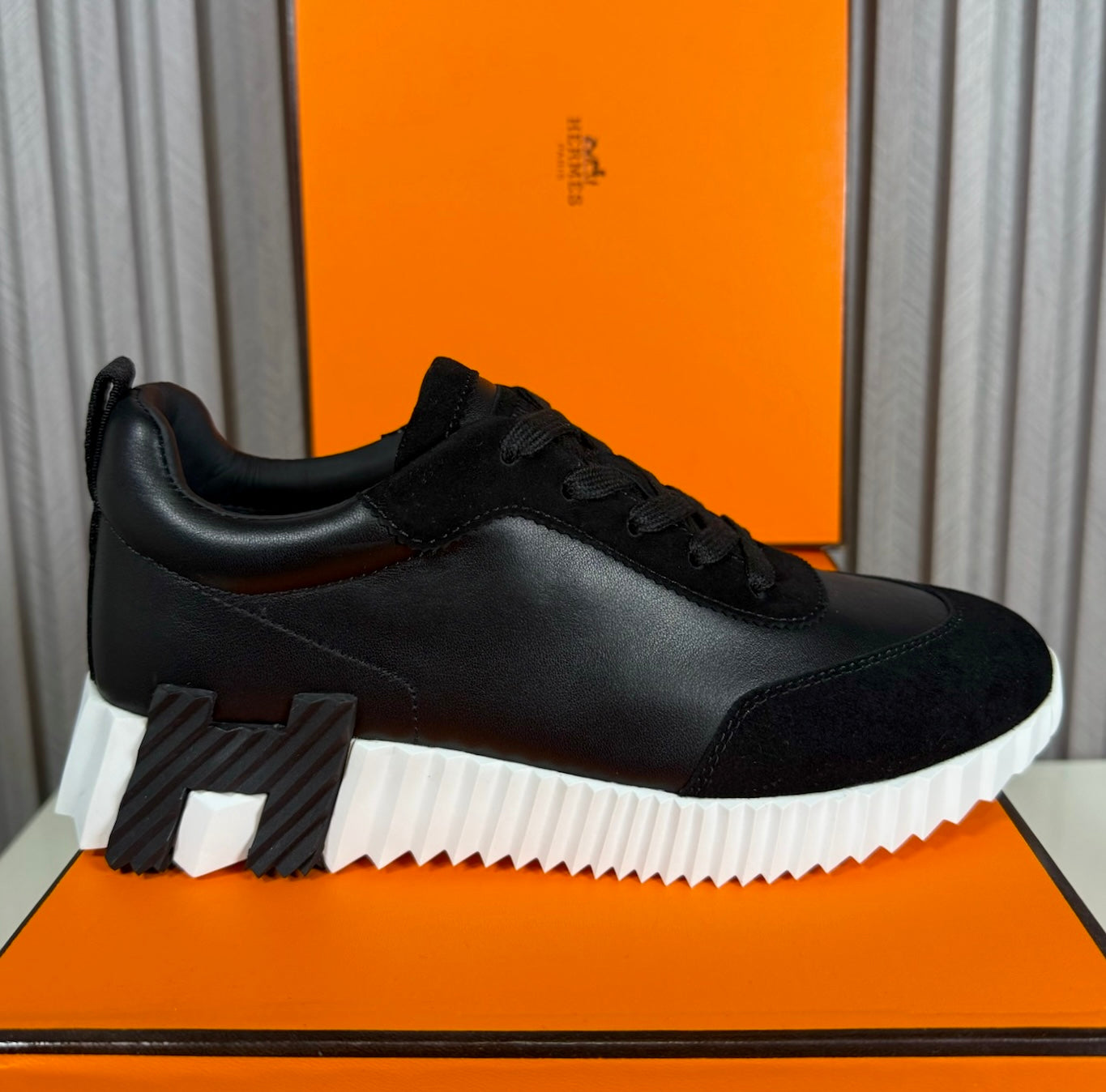 Tenis Hermes Bouncing Black