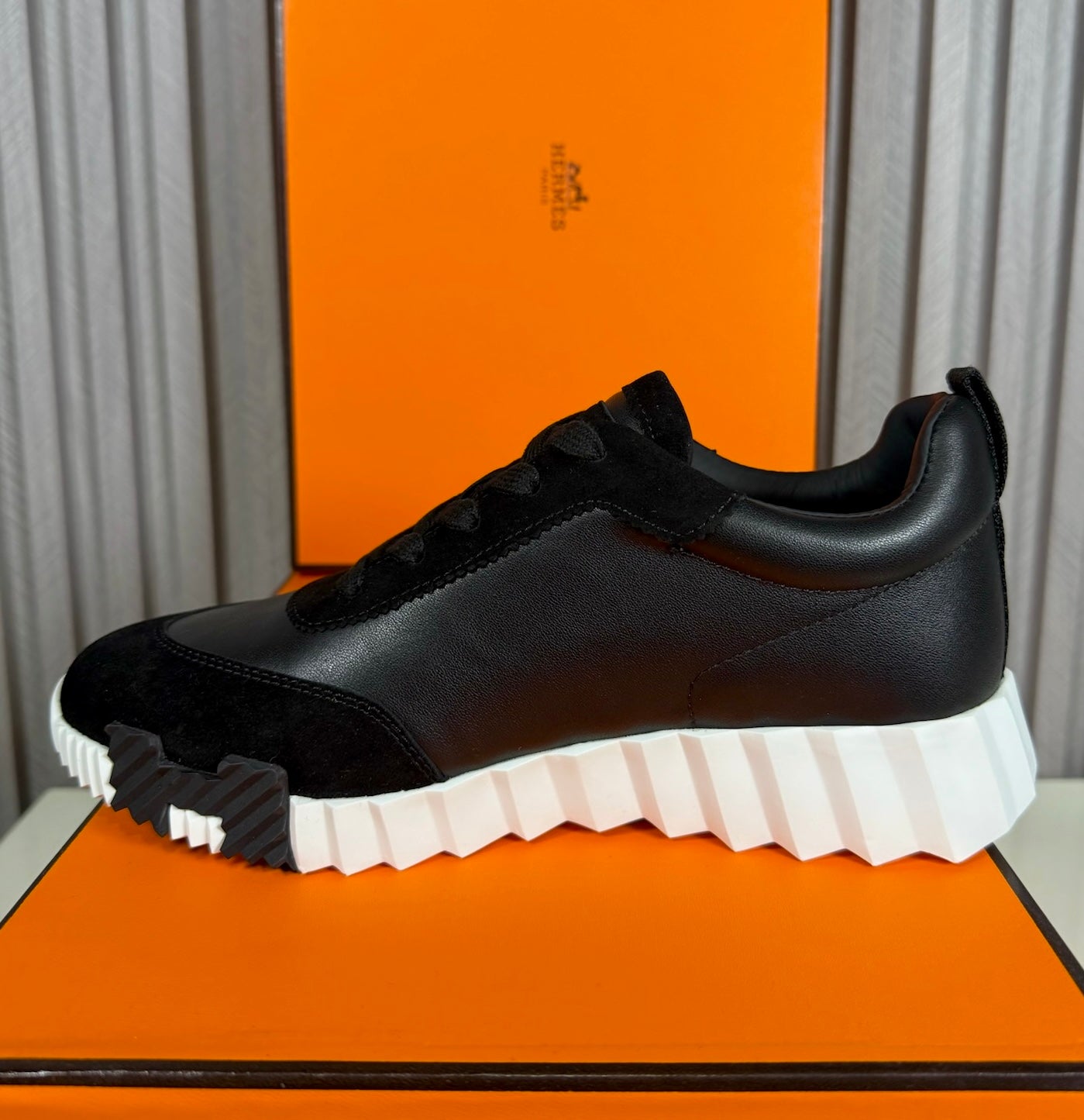 Tenis Hermes Bouncing Black