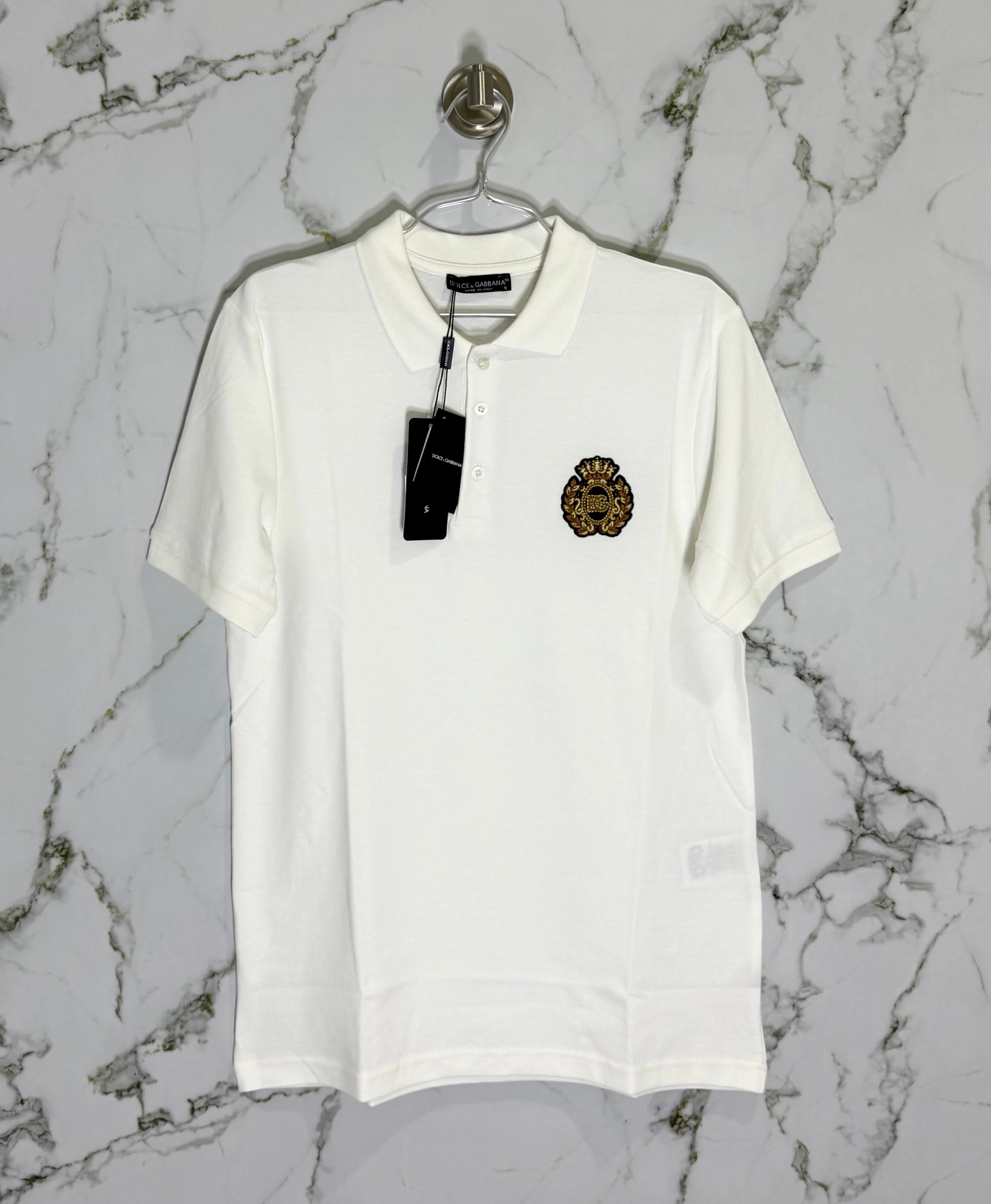 DOLCE&GABBANA Tipo Polo Algodón Blanco