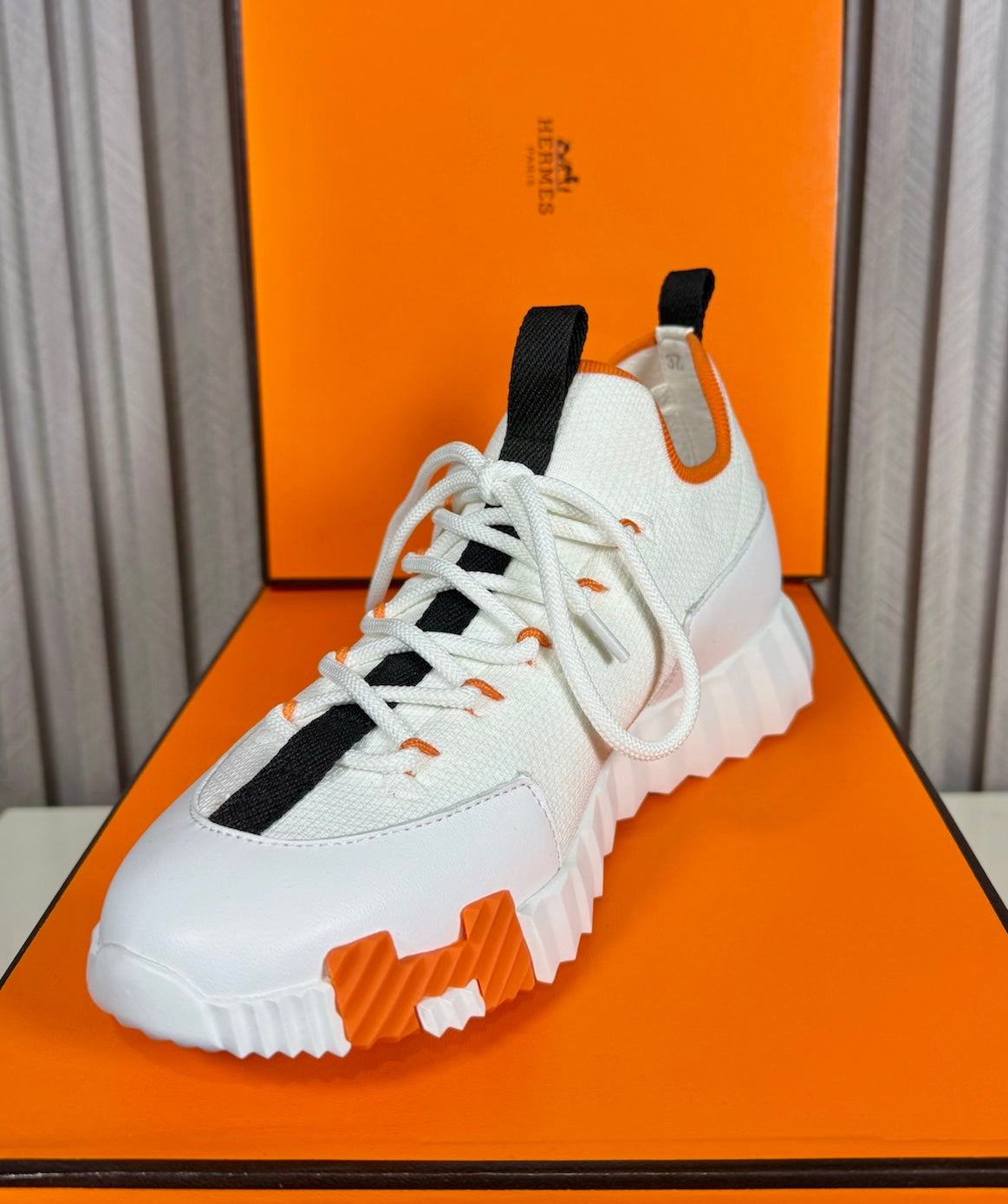 Tenis Dama Hermes Bouncing White