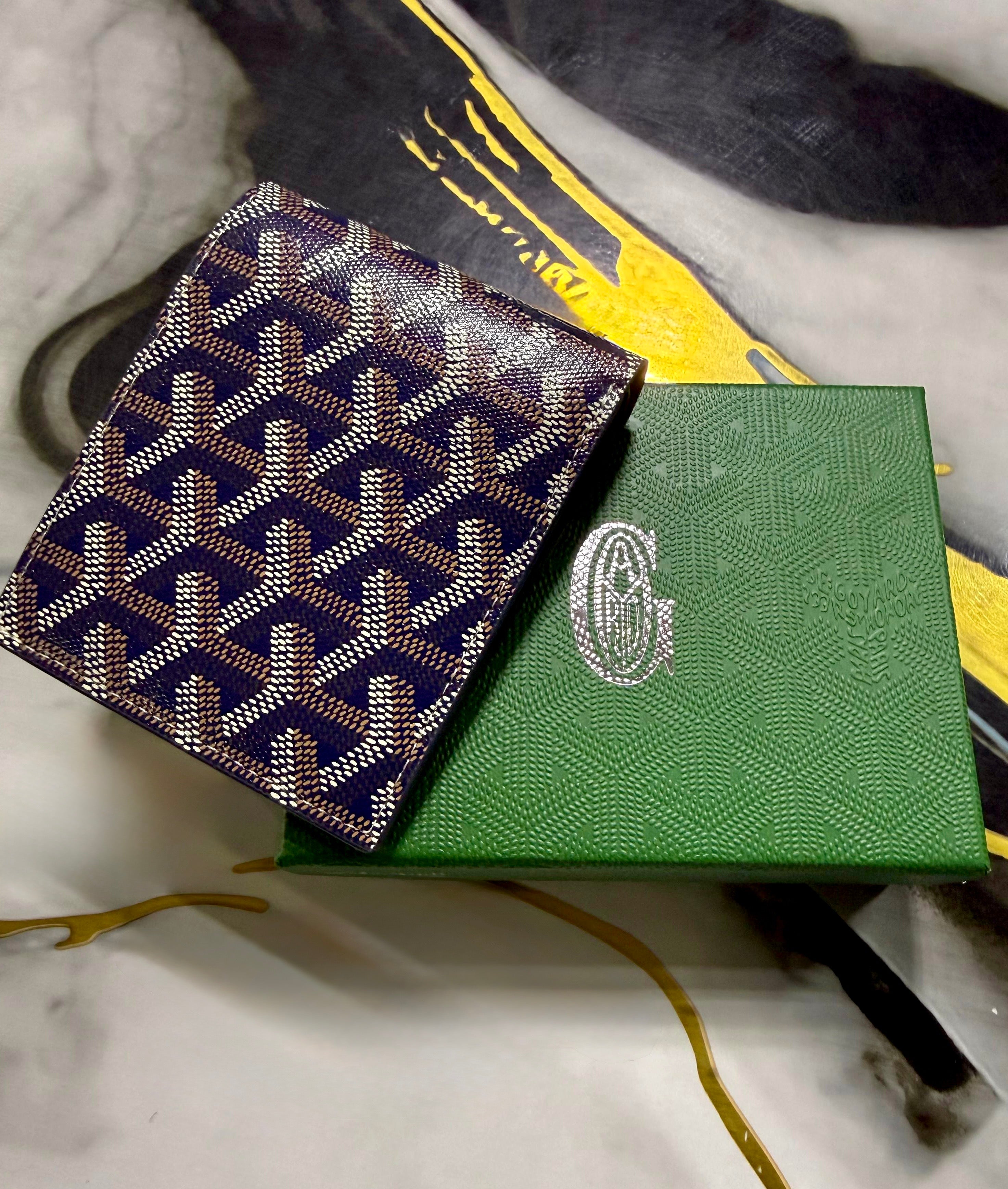 Cartera Goyard Azul