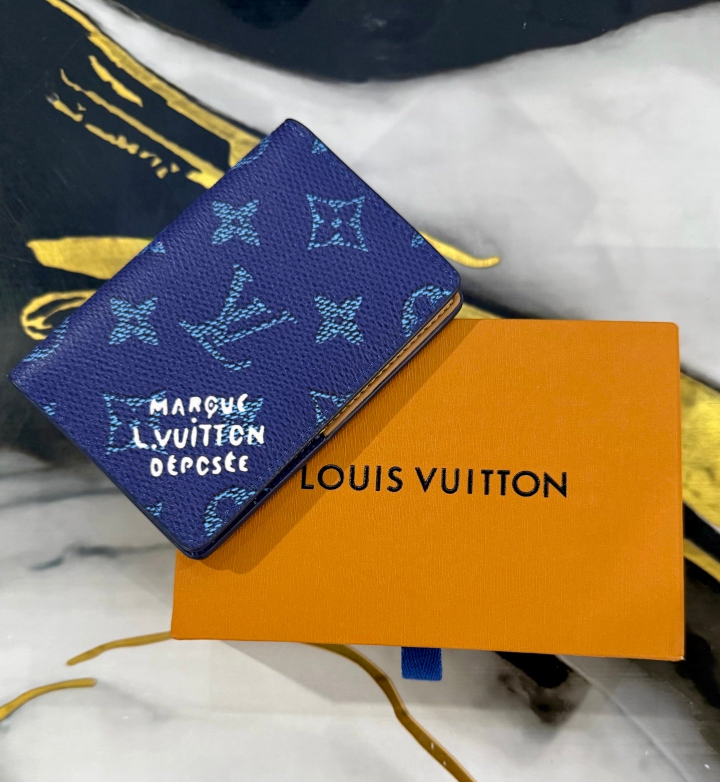 Cartera Louis Vuitton LV Azul