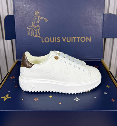 Tenis Dama Louis Vuitton LV Maxi Trainer White