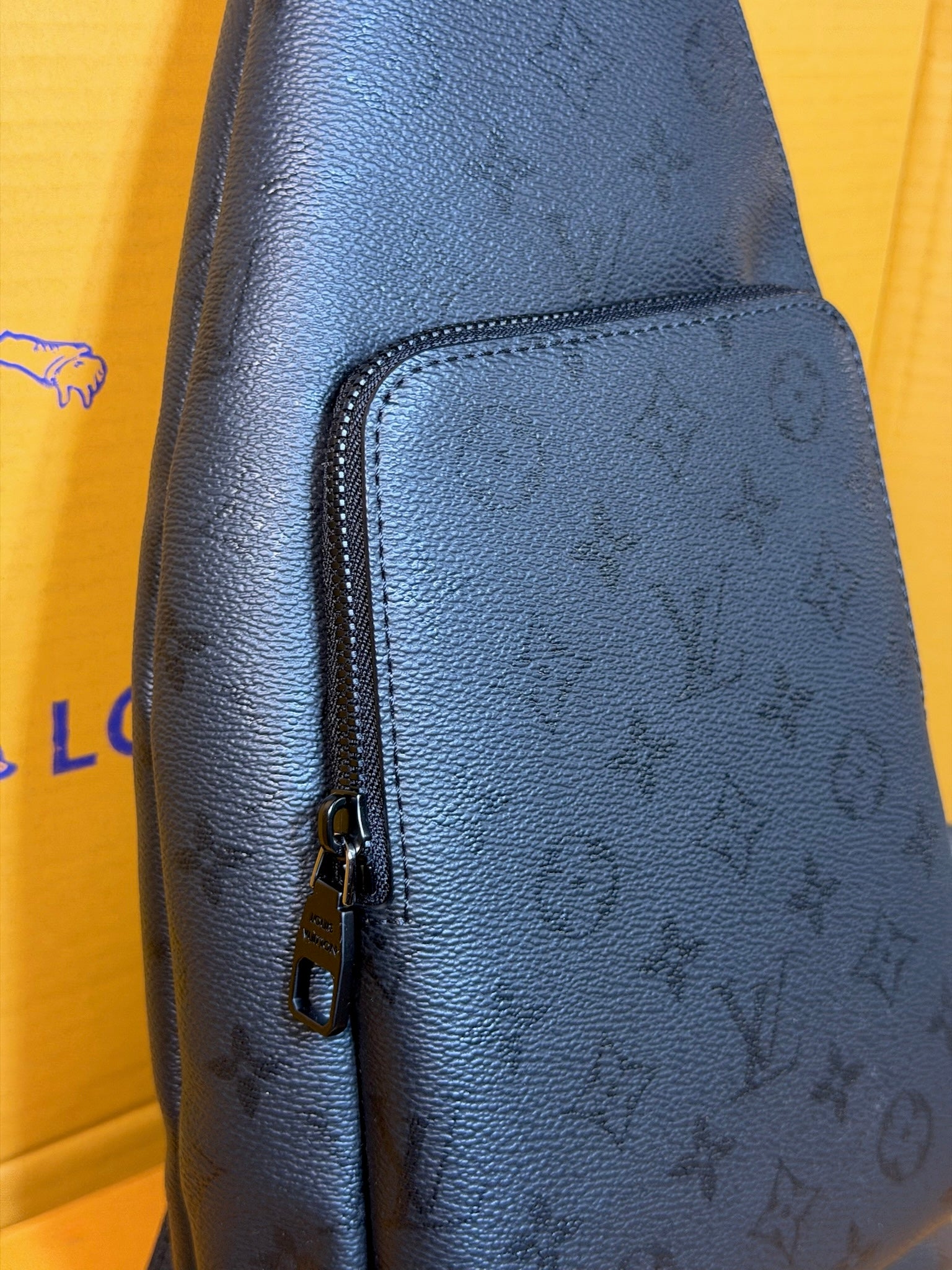 Louis Vuitton Black Bolsa Hombre