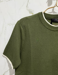 PRADA Calidad Alta Verde Militar