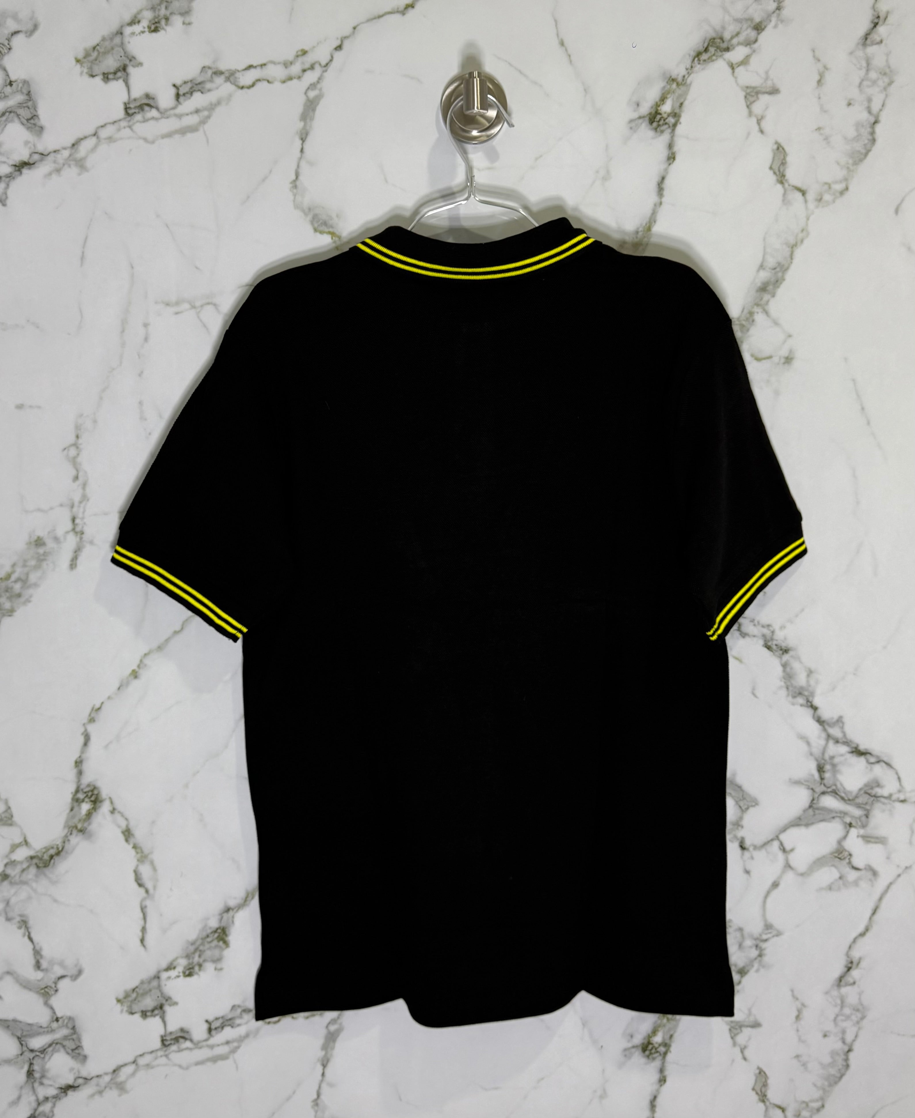 VERSACE Tipo Polo Algodon Negro