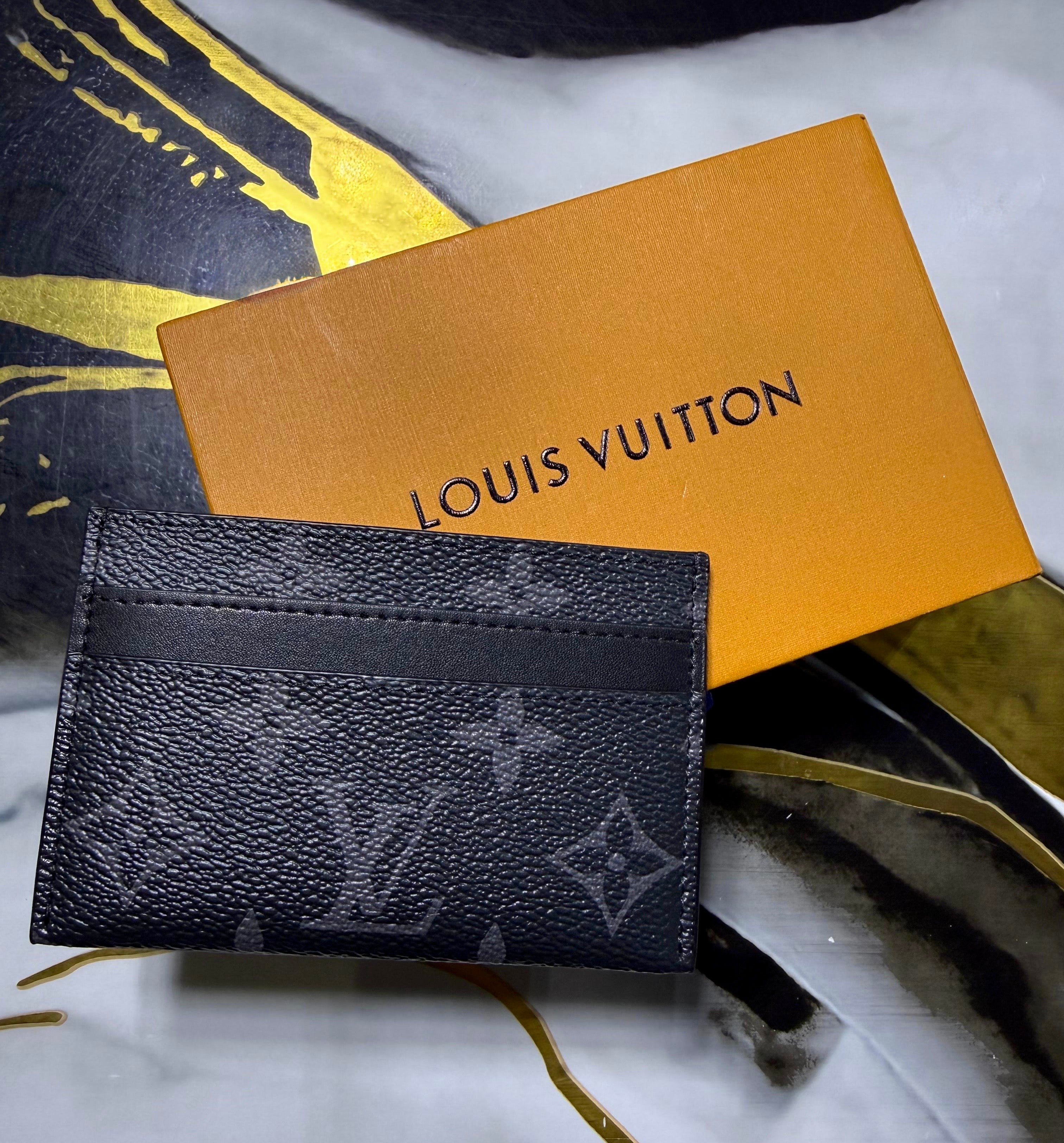 Tarjetero Louis Vuitton LV Negro