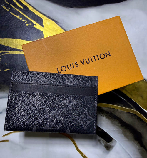 Tarjetero Louis Vuitton LV Negro