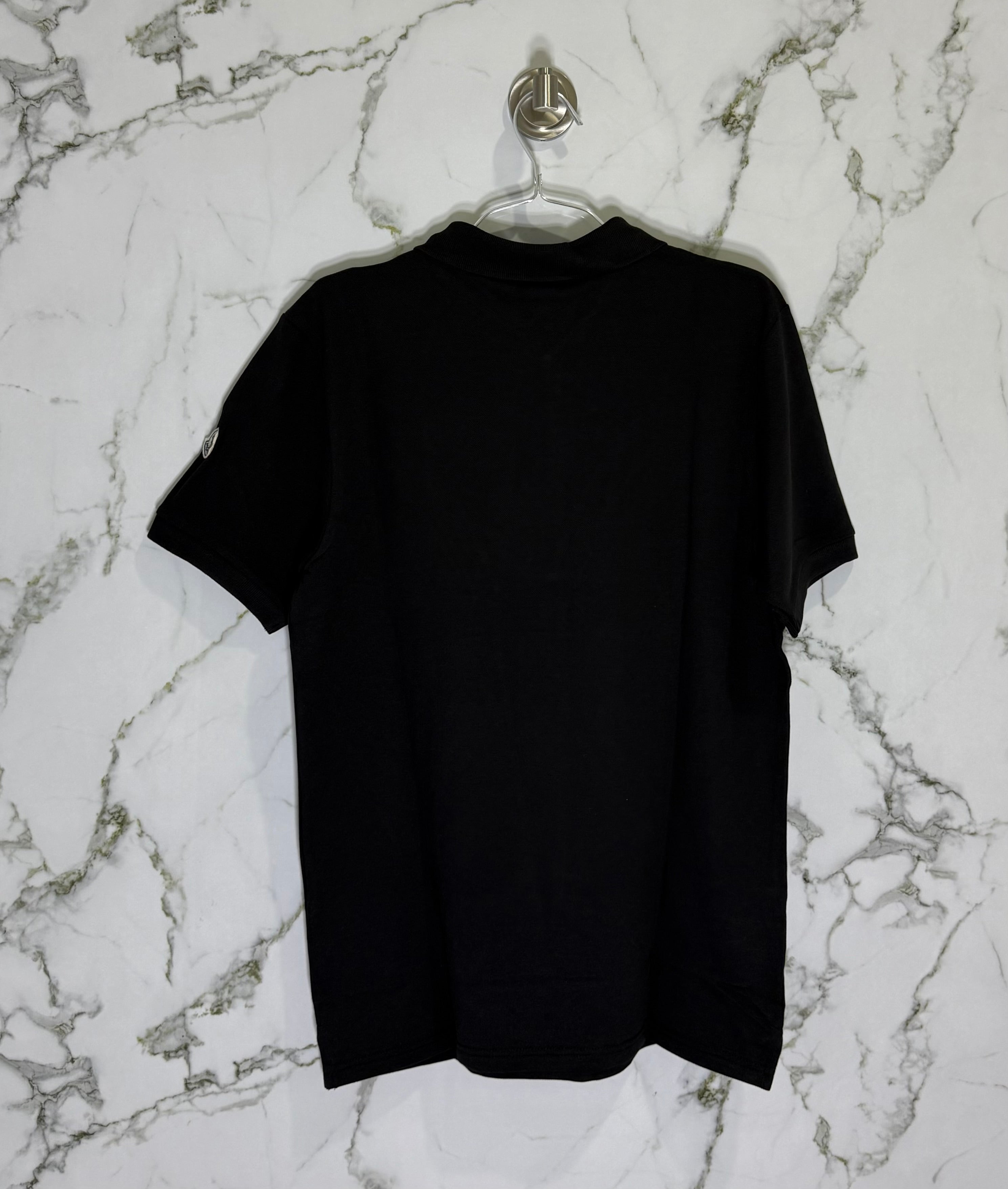 MONCLER Tipo Polo Algodon Negro