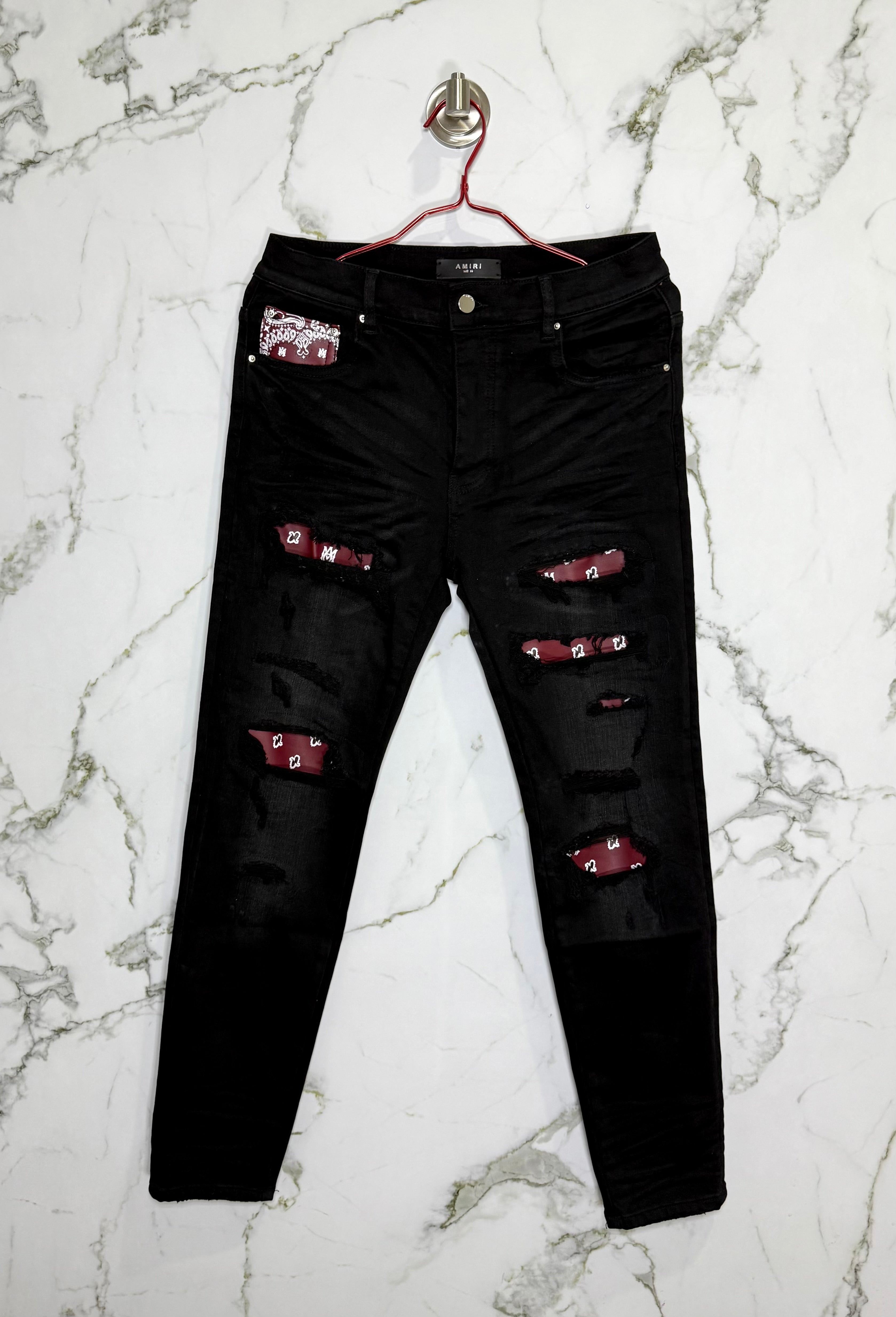 Pantalon Amiri Negro