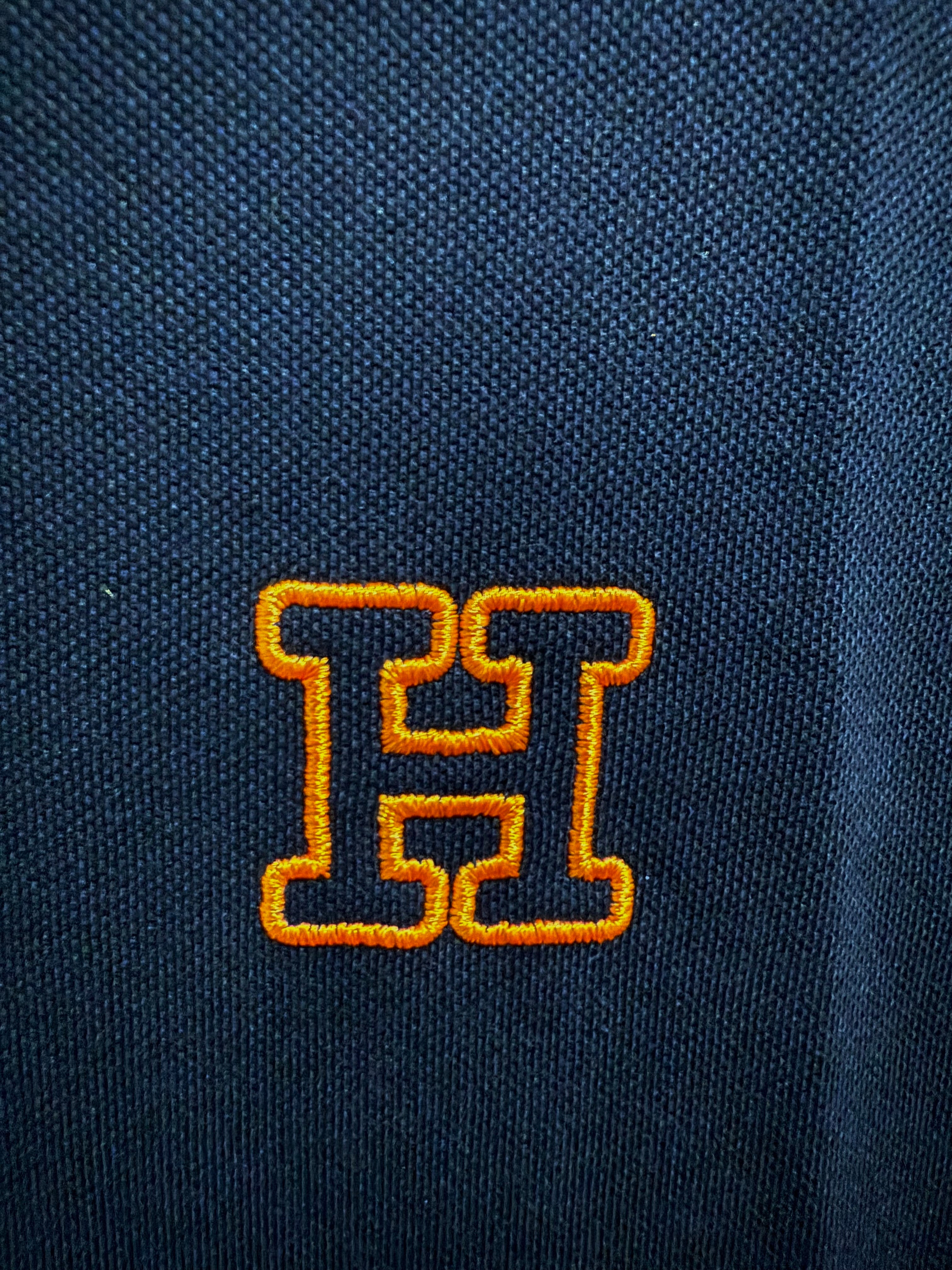 HERMES Tipo Polo Algodon Negro