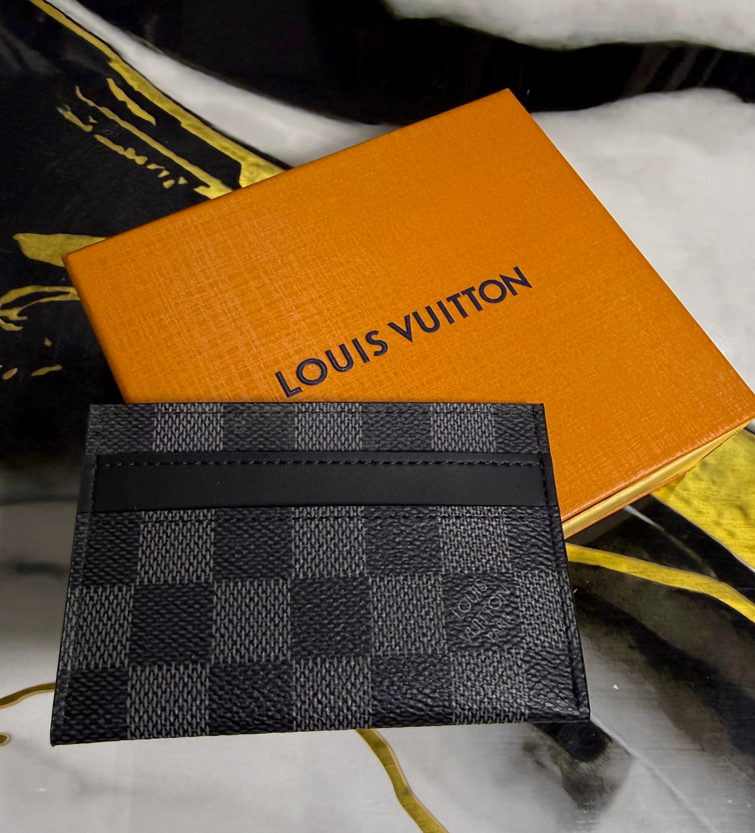 Tarjetero Louis Vuitton LV Negro
