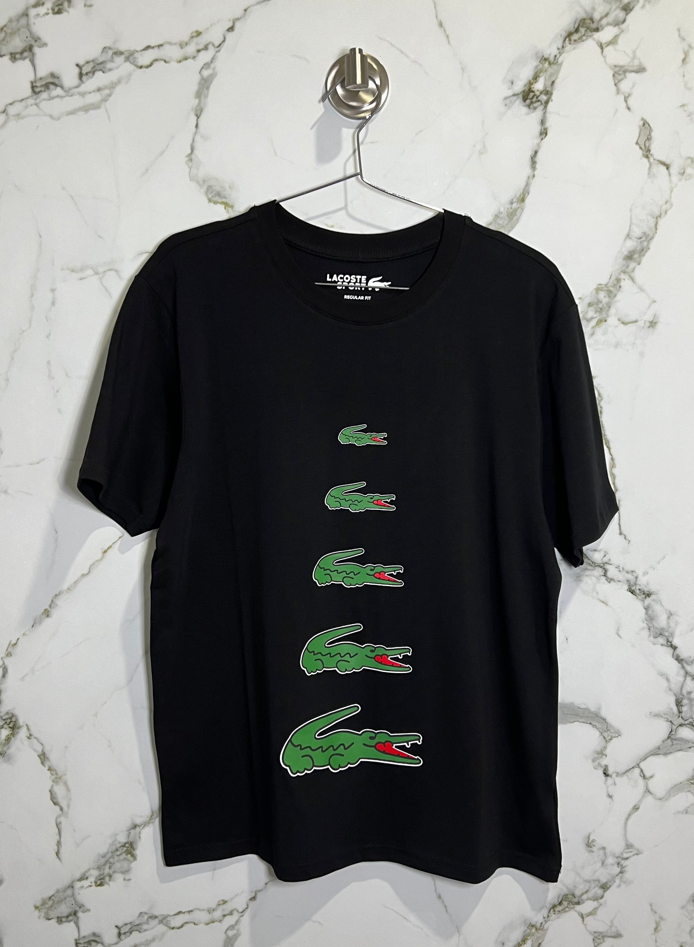 LACOSTE Spandex Negro