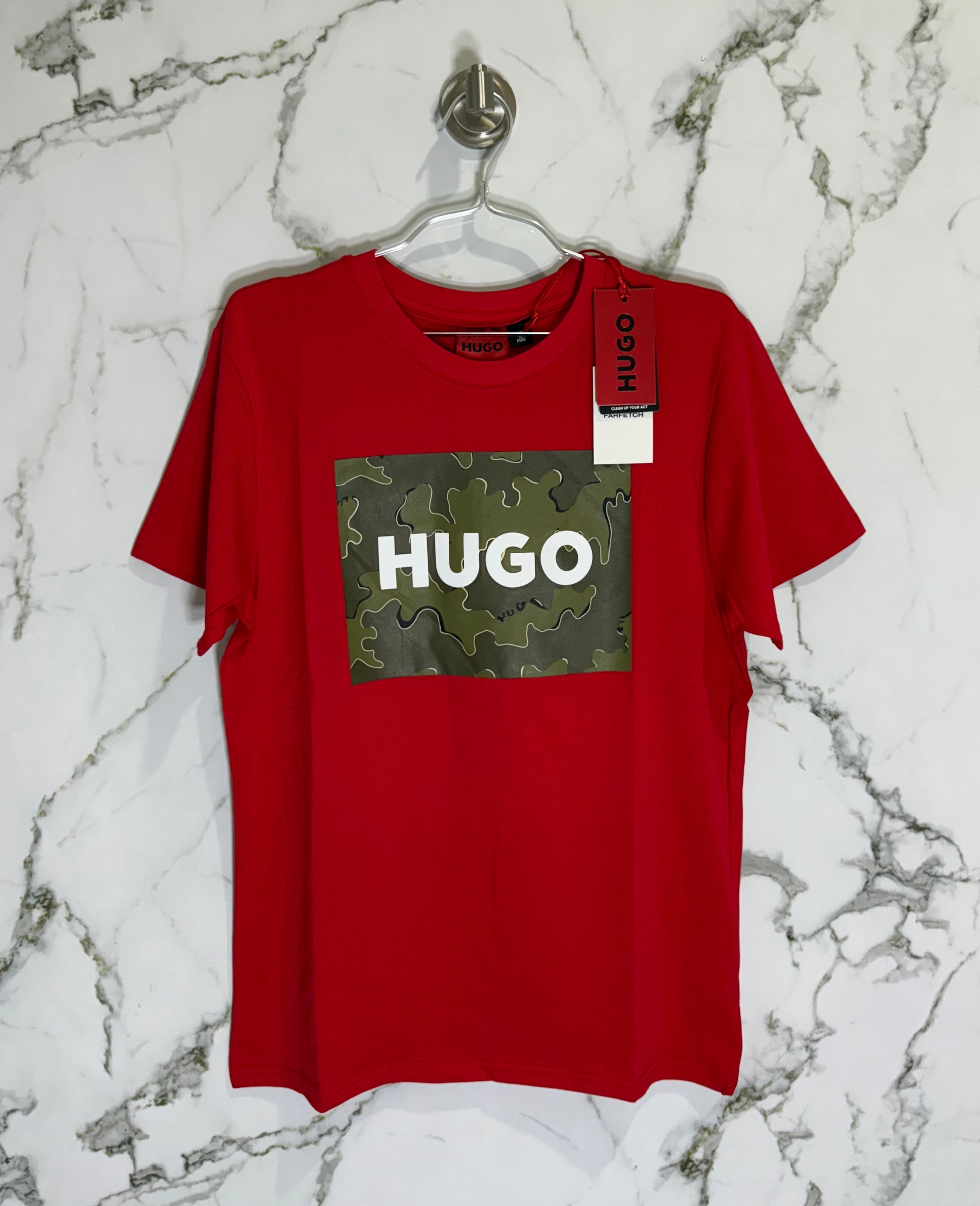 HUGO Spandex Rojo