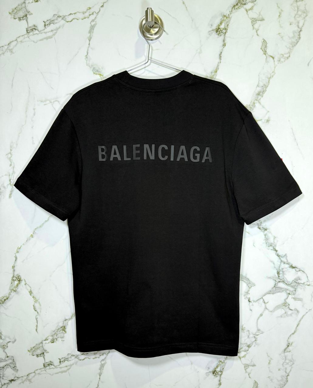 Playera 100% Algodón Balenciaga Cuello Redondo