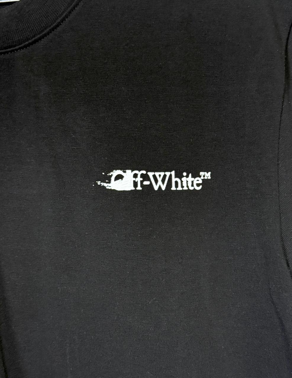 Playera 100% Algodón Off White Cuello Redondo
