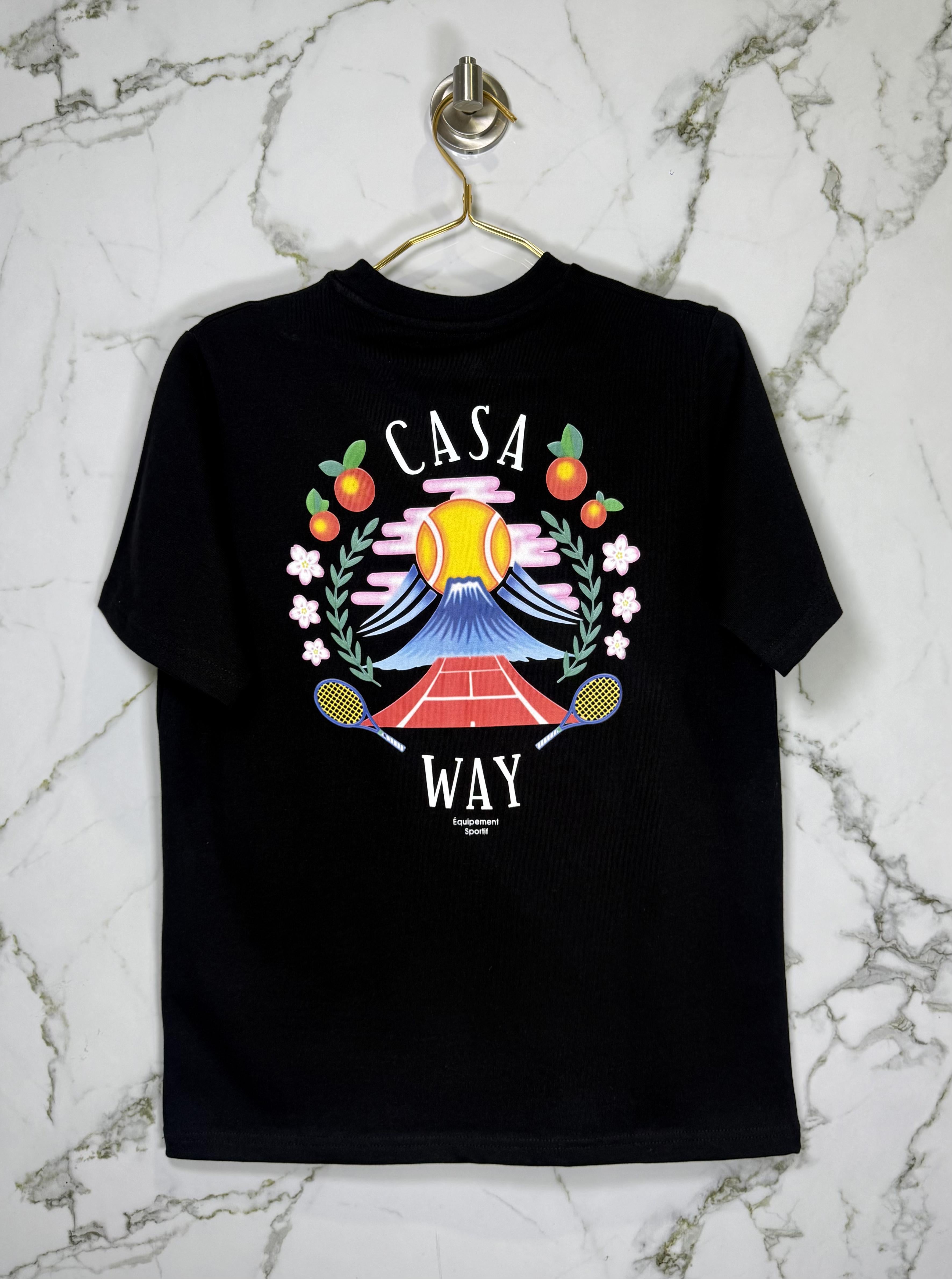 Playera Calidad Alta Casa Blanca Cuello Redondo
