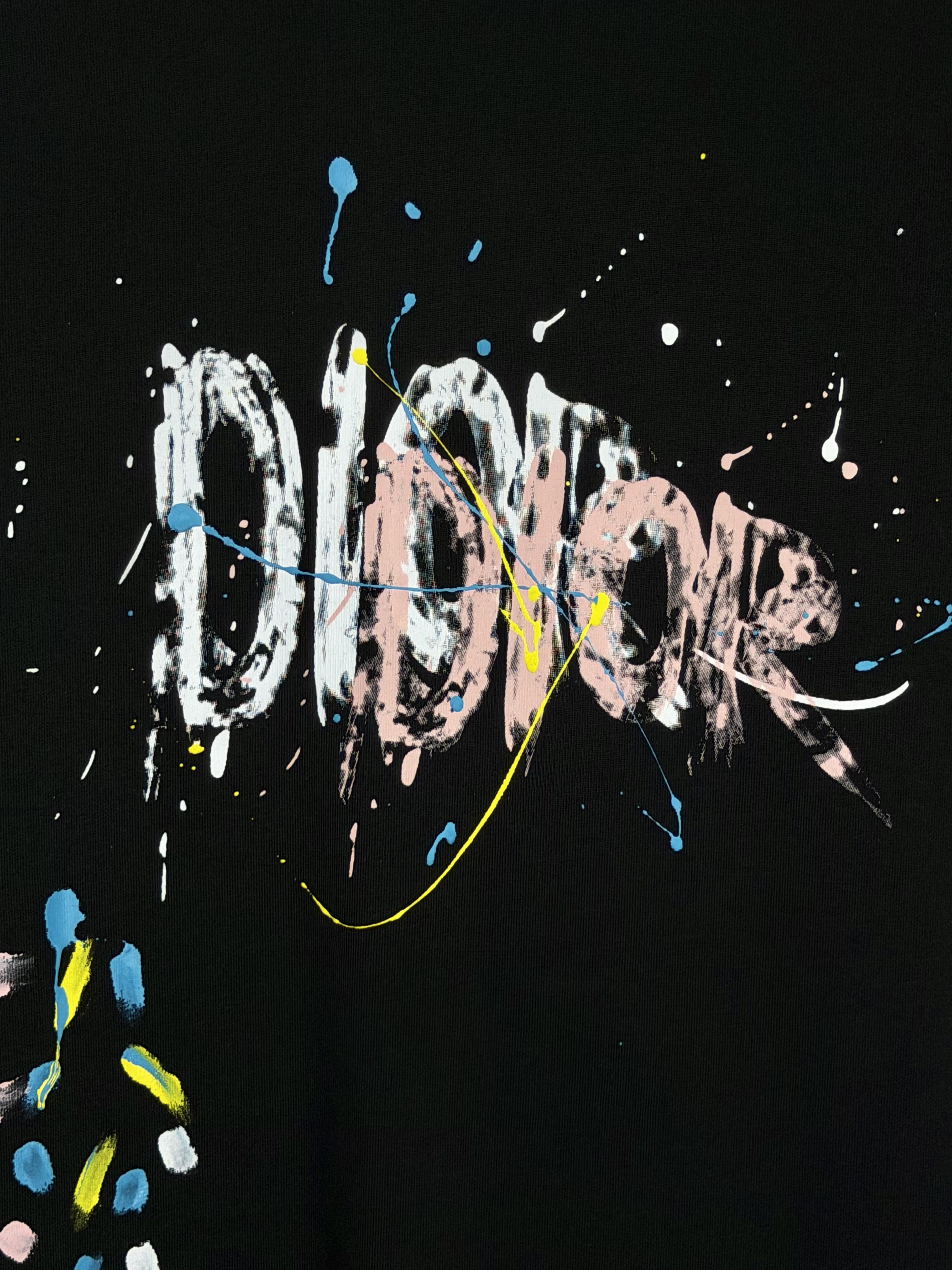 Playera 100% Algodón Dior Cuello Redondo