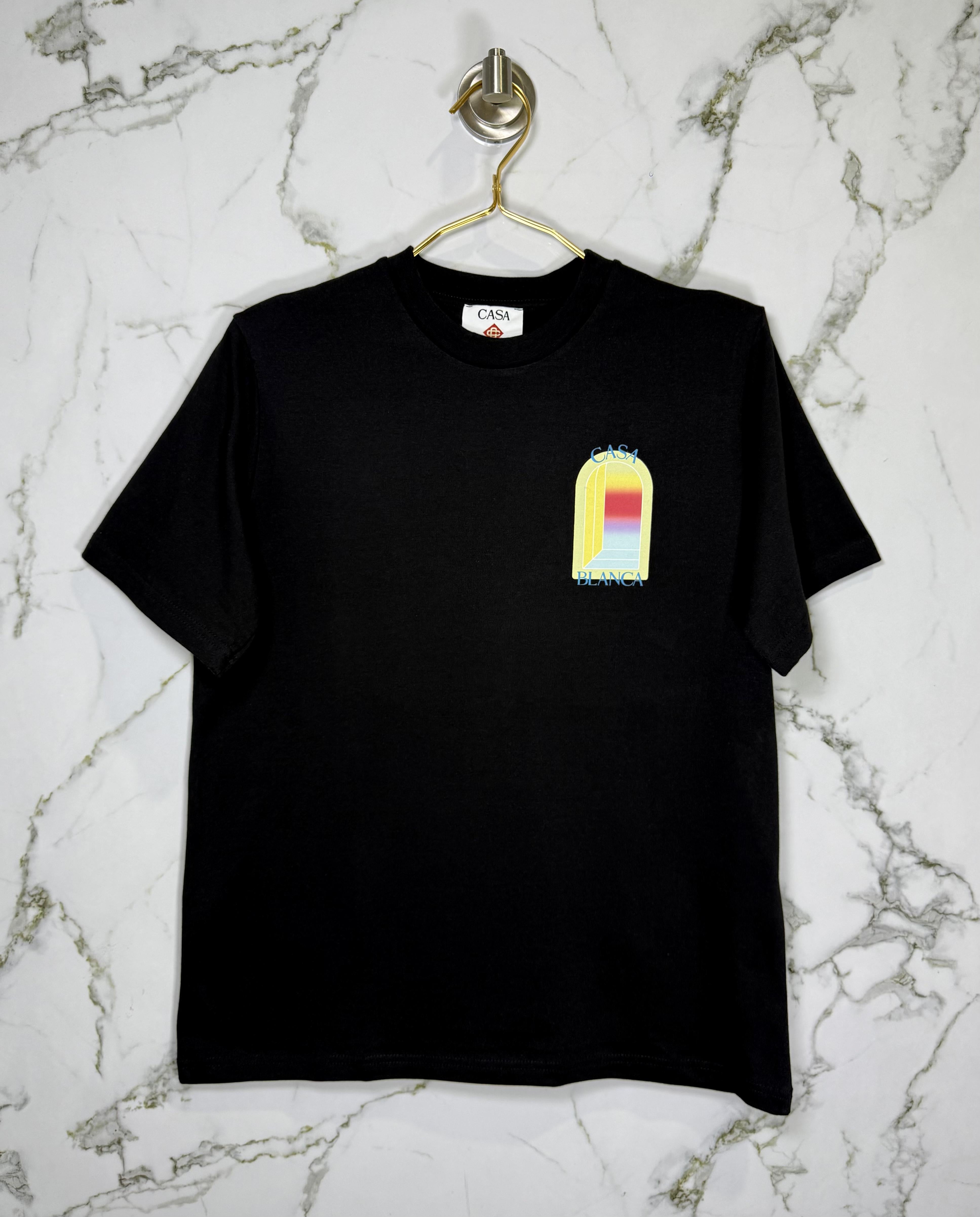 Playera Calidad Alta Casa Blanca  Cuello Redondo