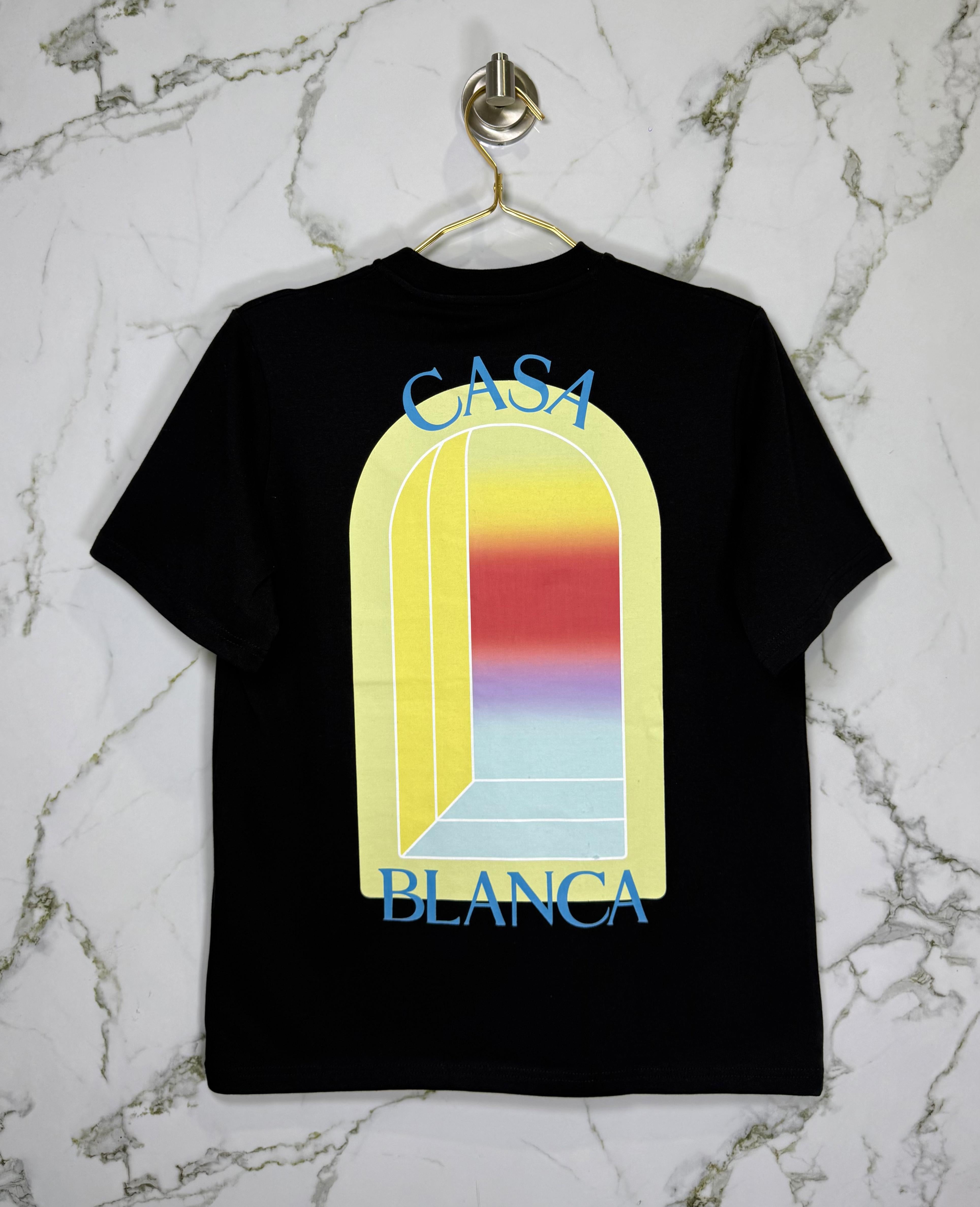 Playera Calidad Alta Casa Blanca  Cuello Redondo
