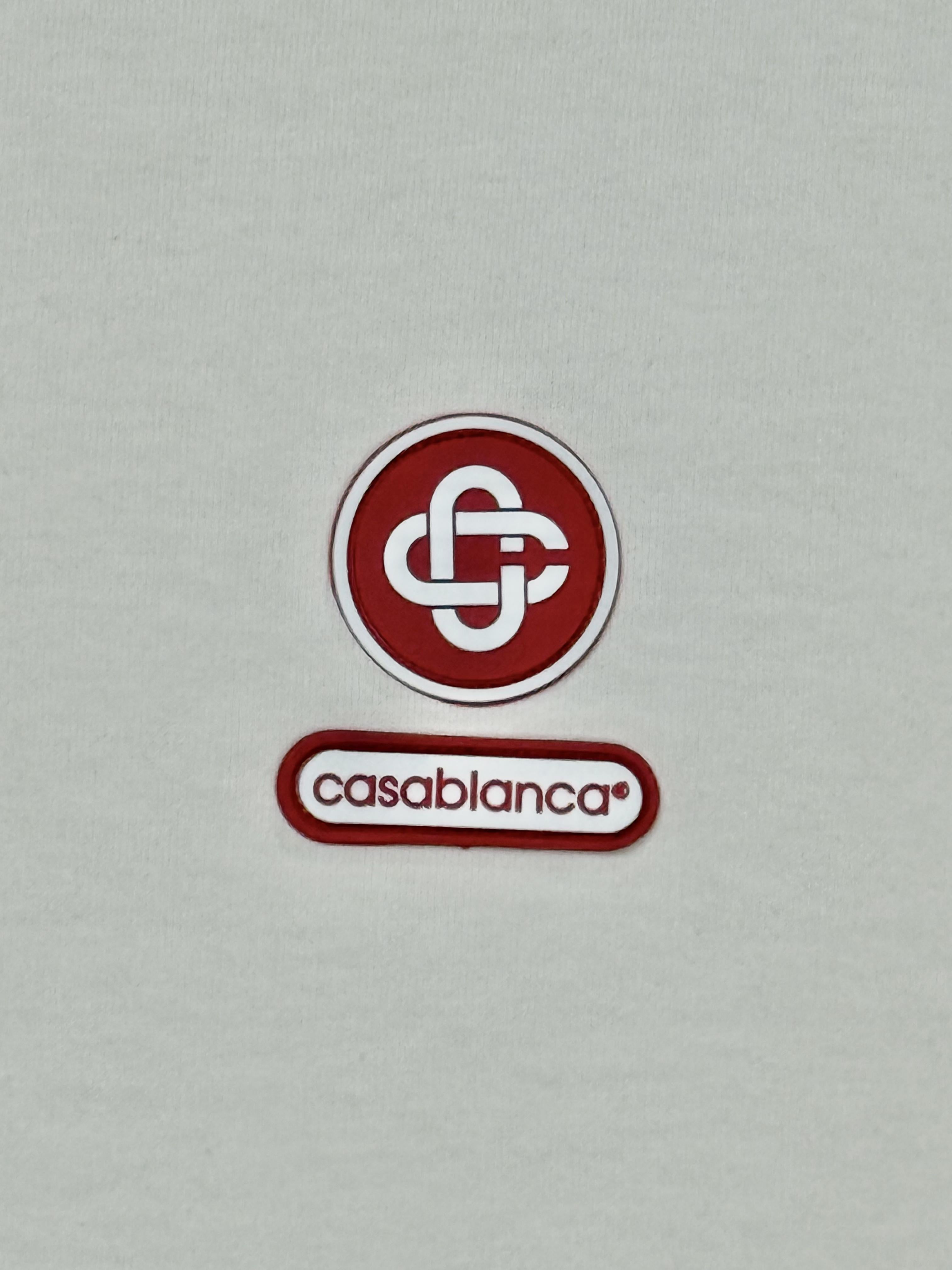 Playera Calidad Alta Casa Blanca  Cuello Redondo