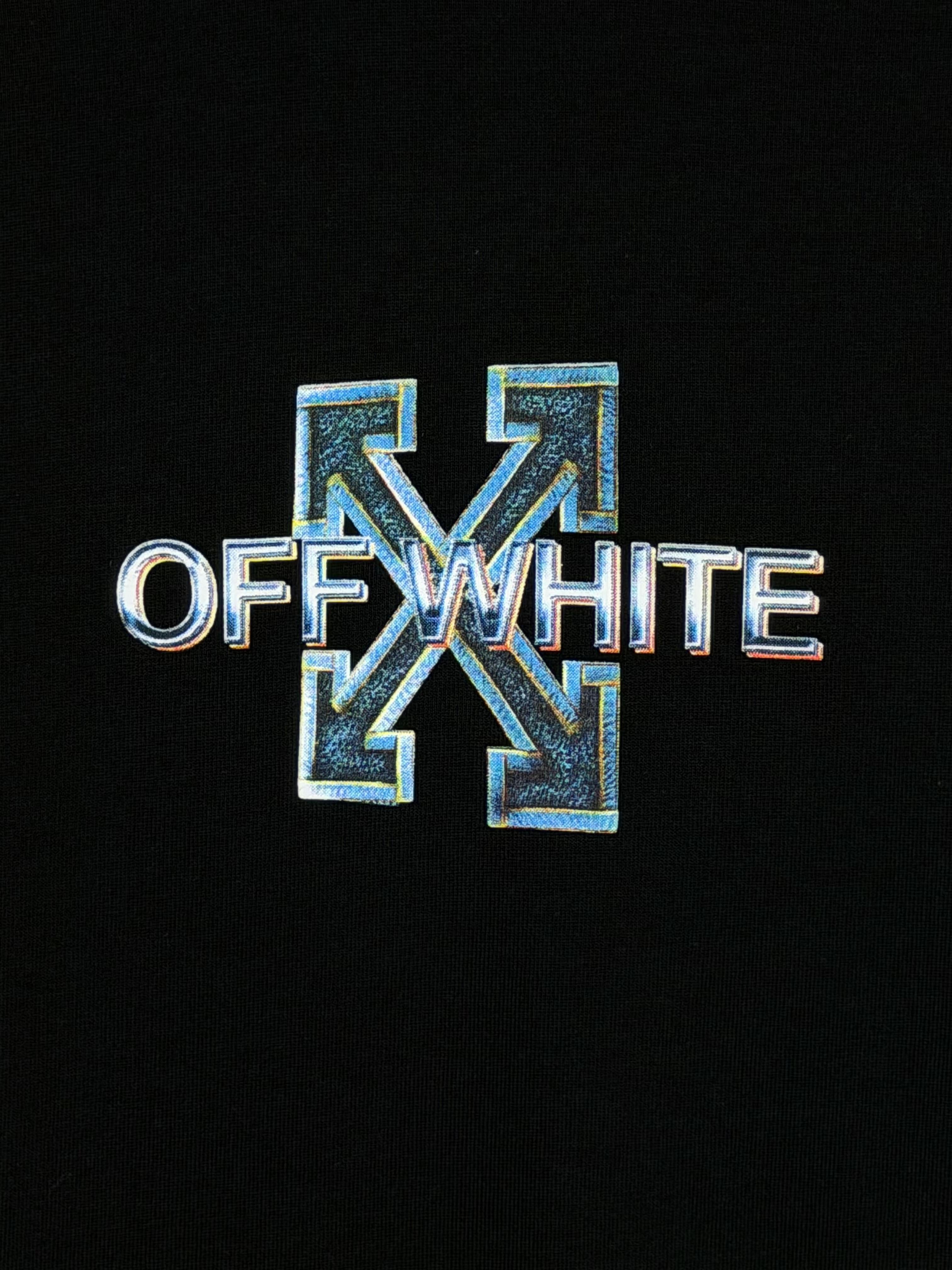 Playera 100% Algodón Off White Cuello Redondo