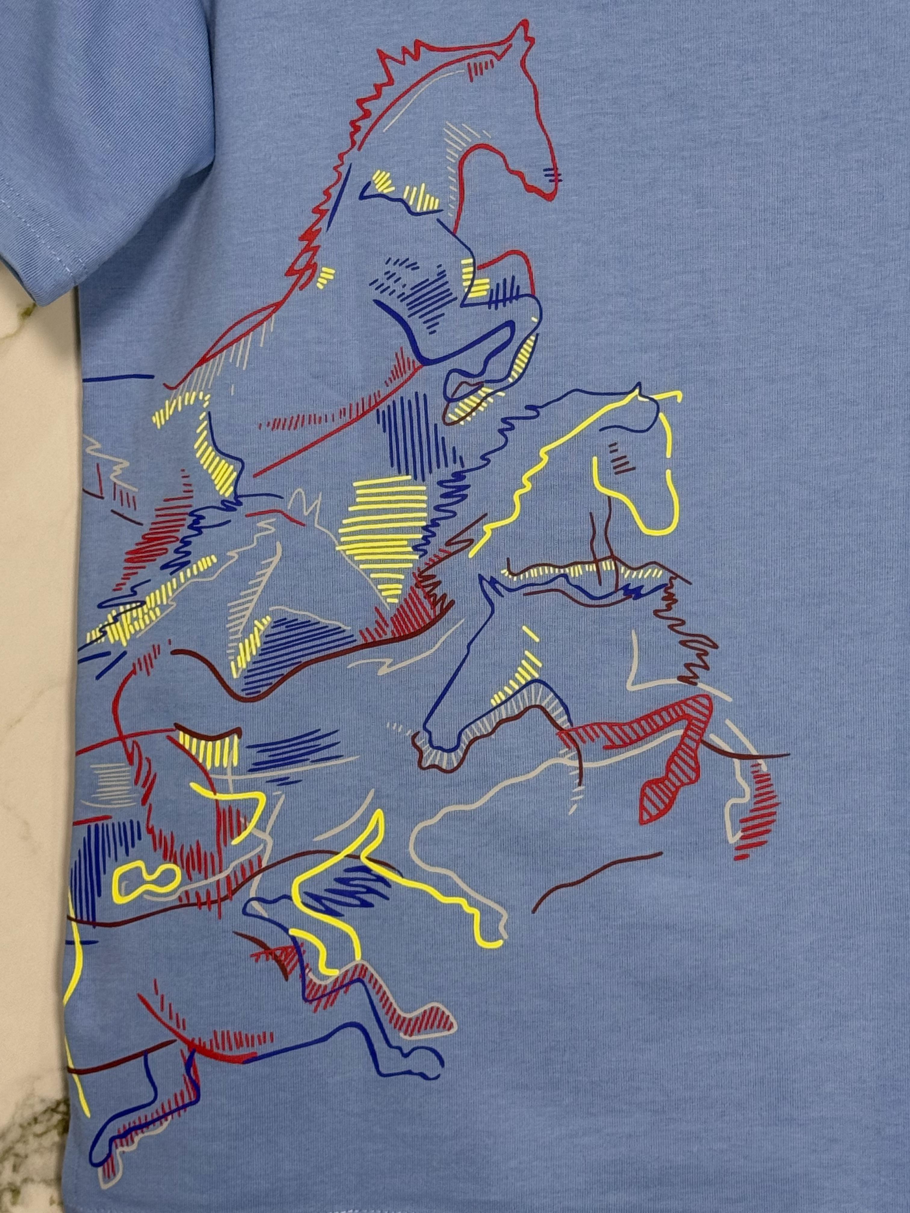 Playera Calidad Alta Hermès Cuello Redondo