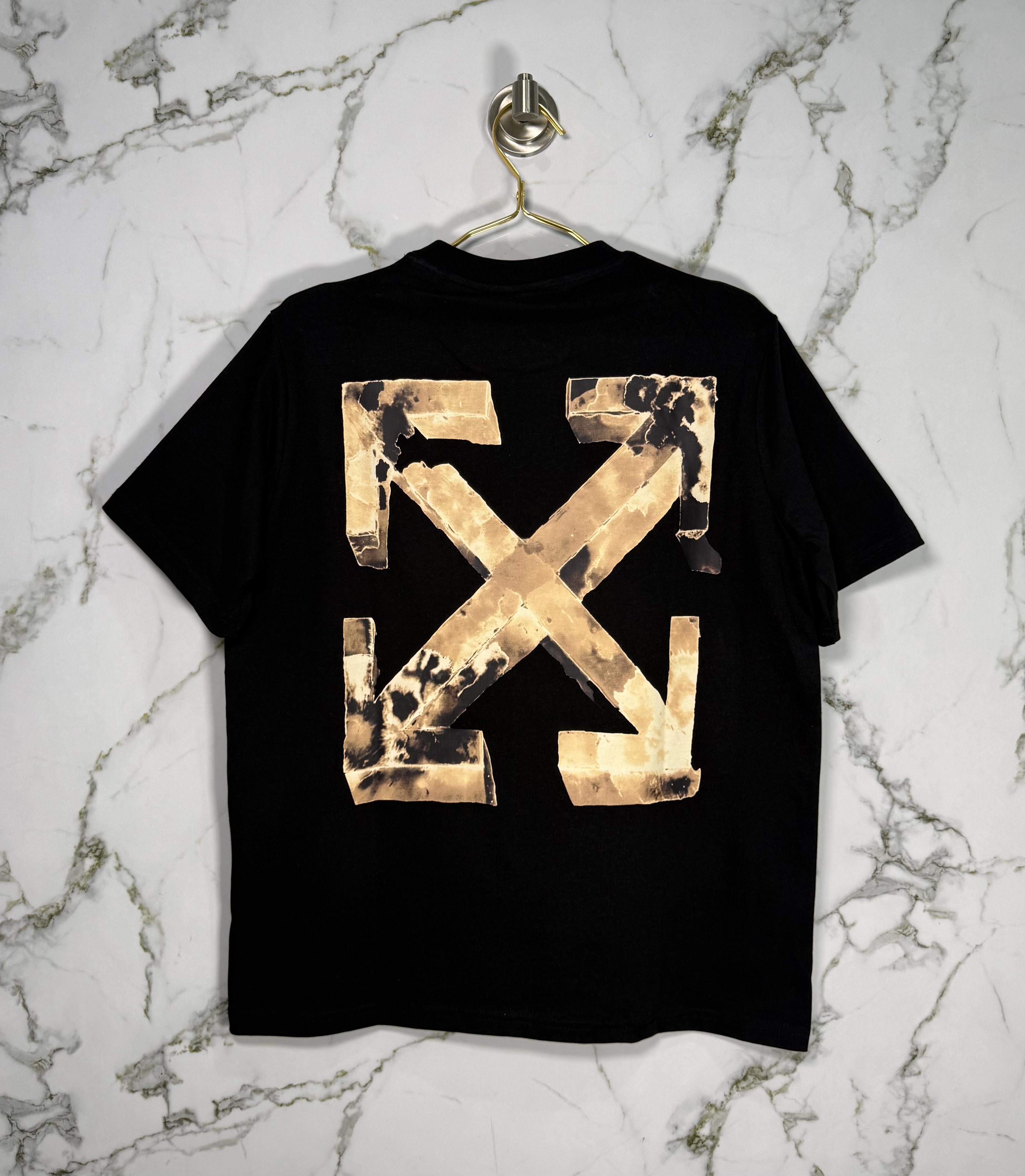 Playera Calidad Alta Off White Cuello Redondo
