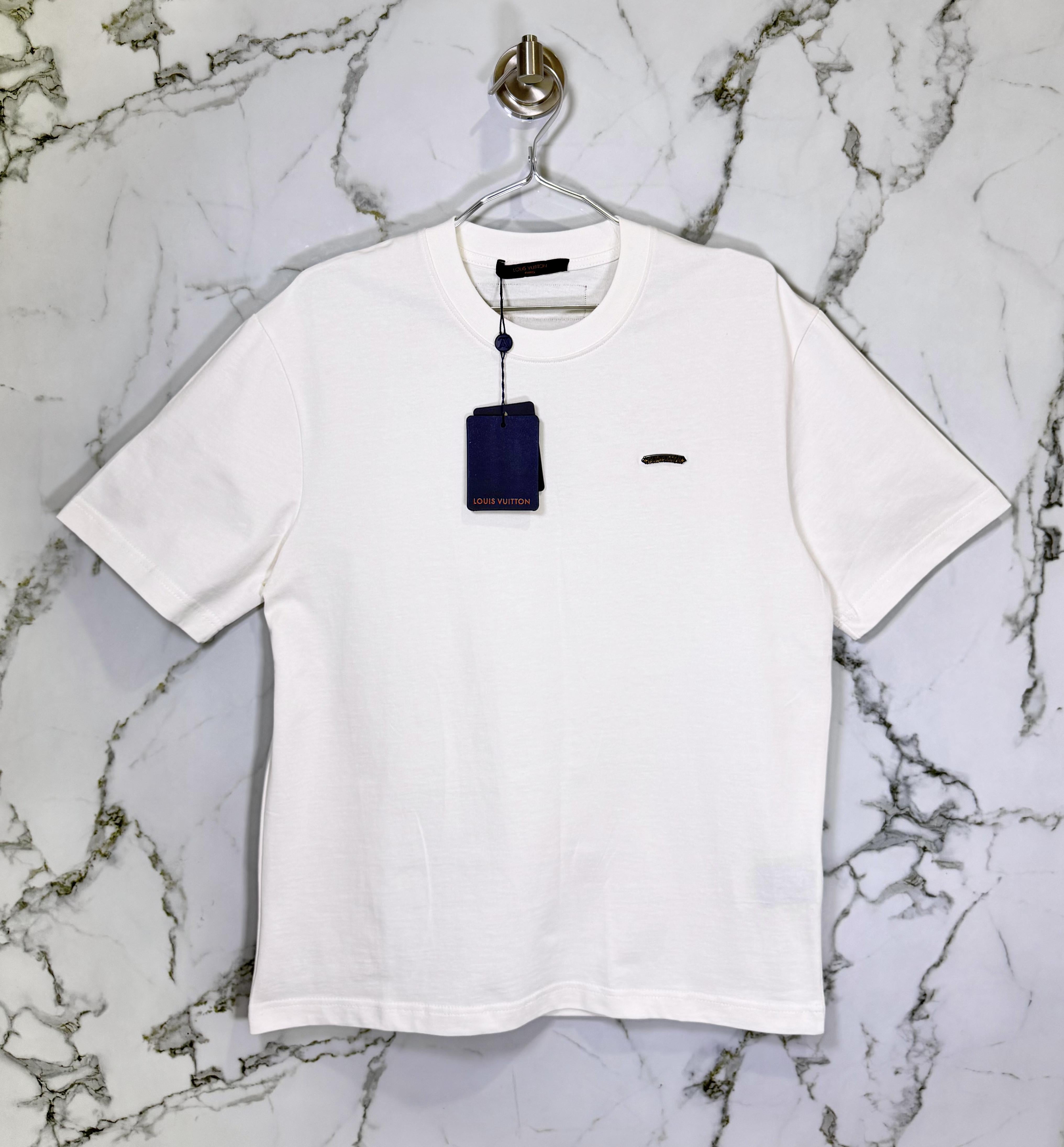 Playera 100% Algodón Louis Vuitton Cuello Redondo