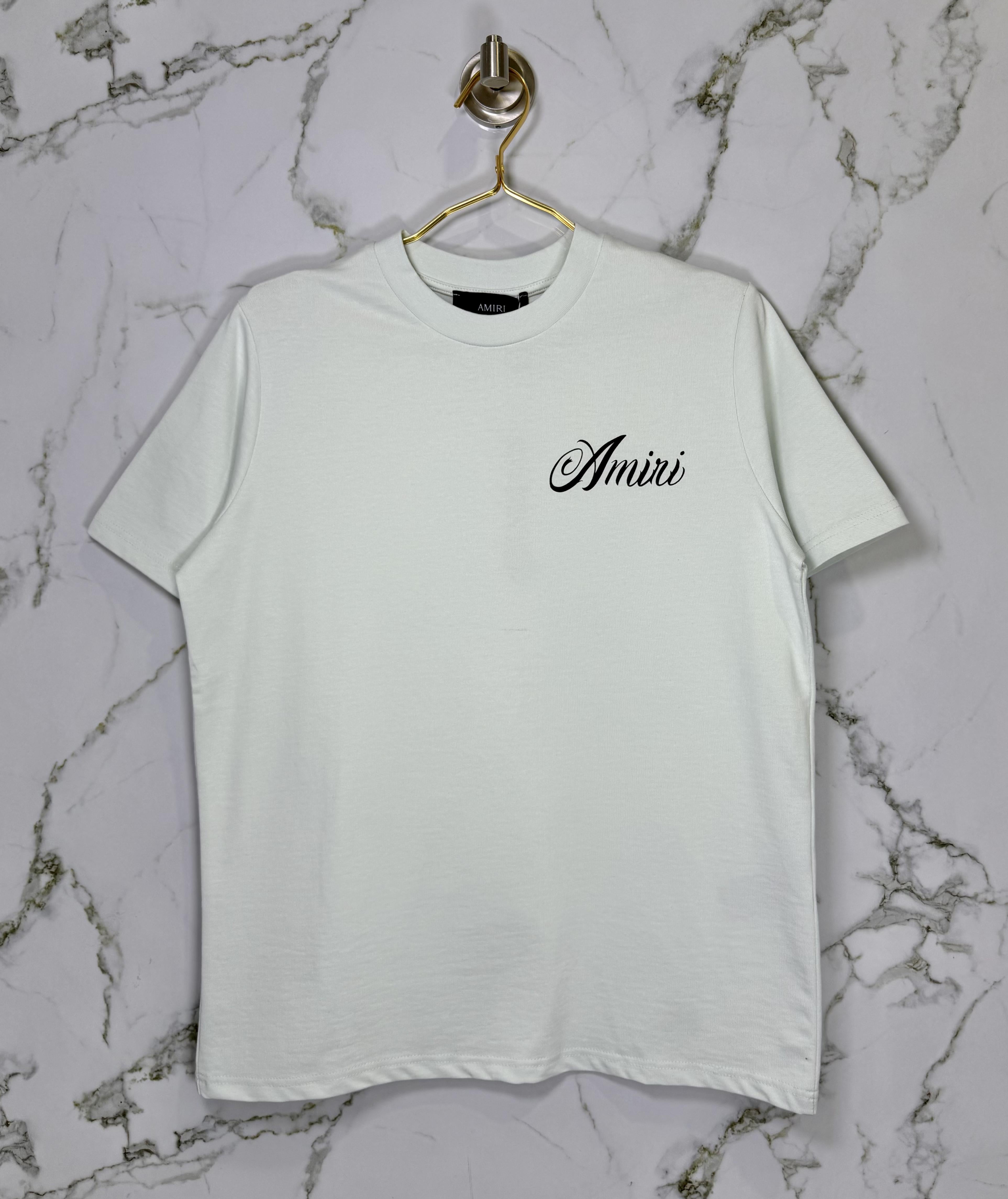 Playera Calidad Alta AMIRI Cuello Redondo