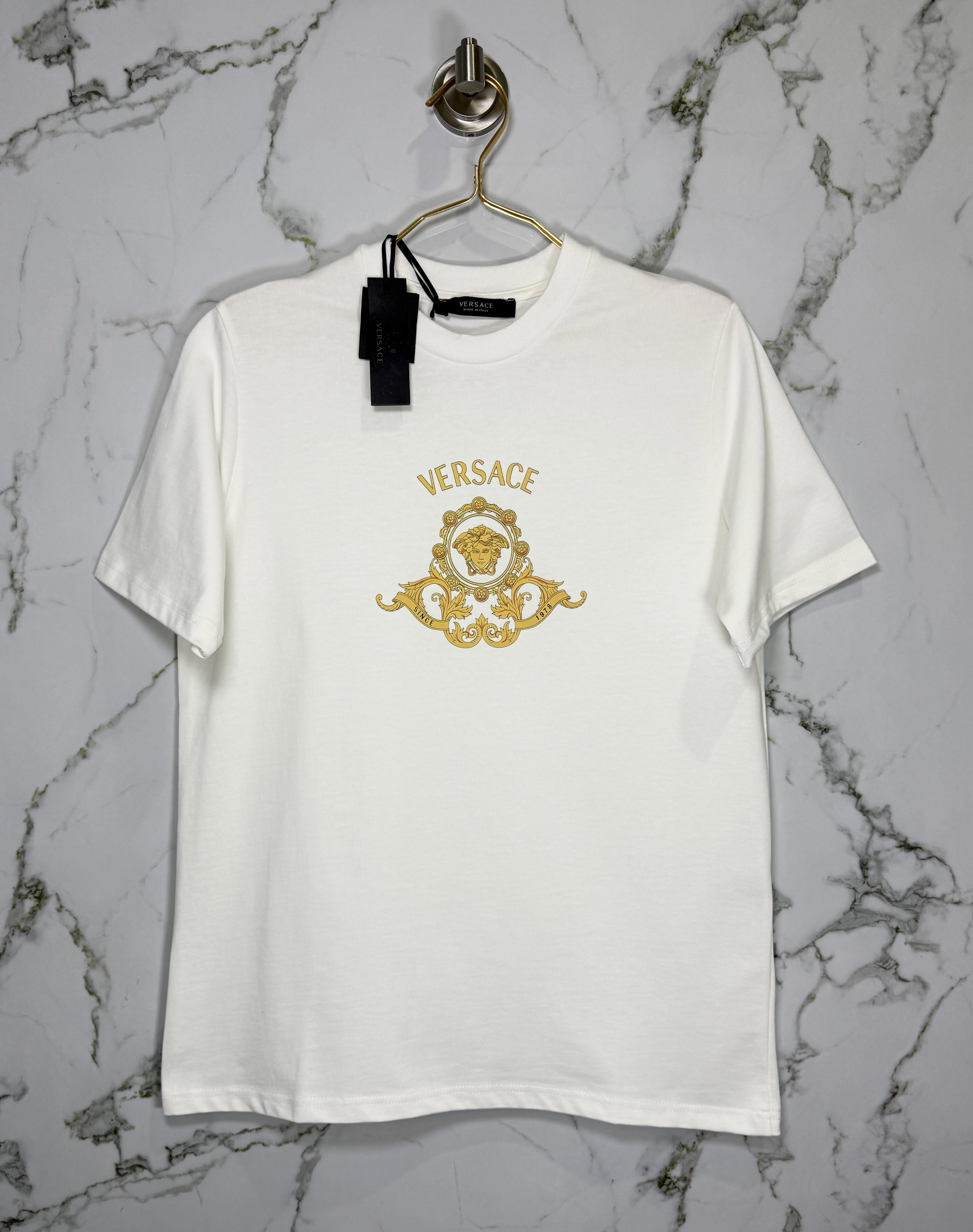 Playera Calidad Alta Versace Cuello Redondo