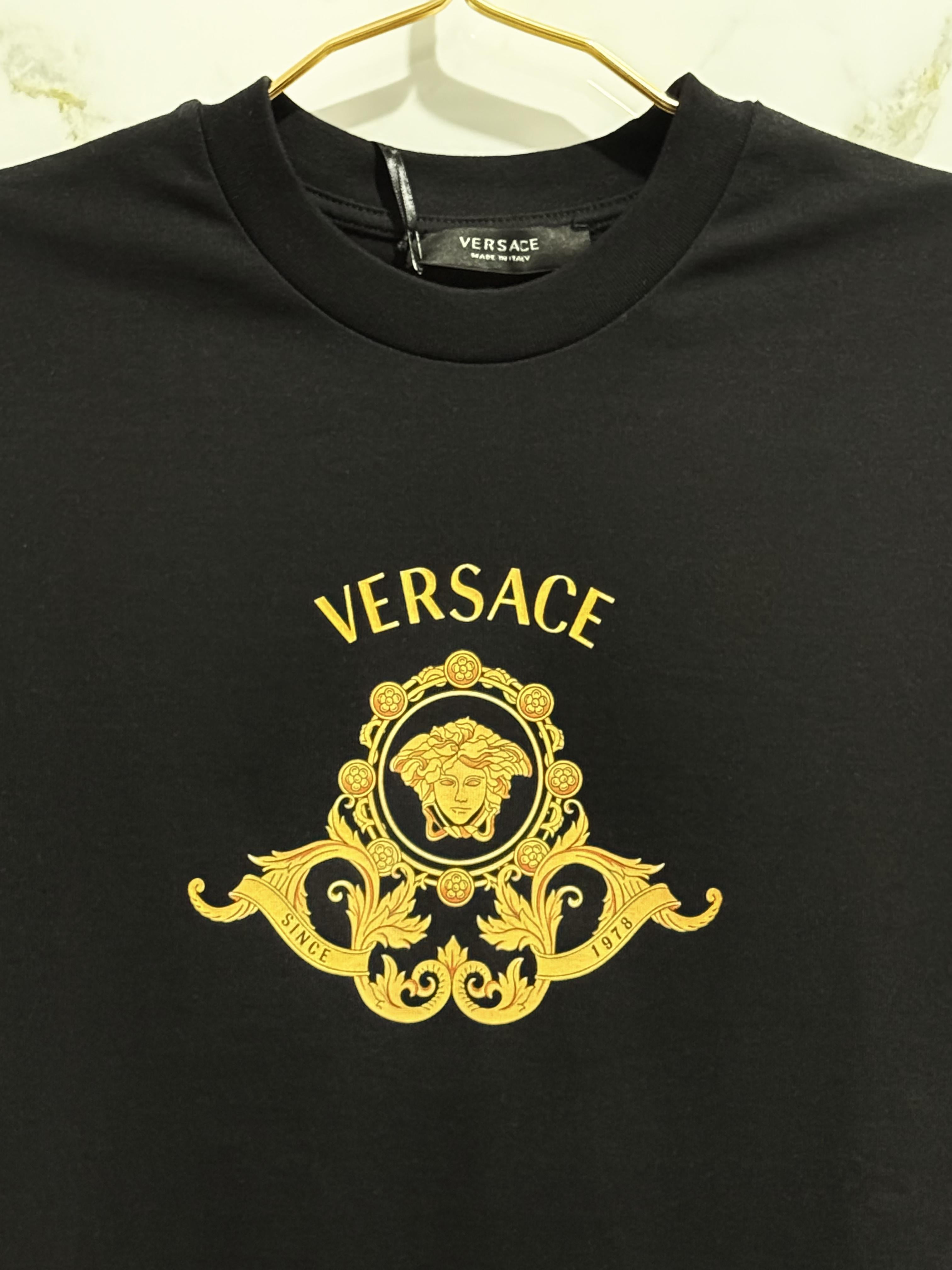 Playera Calidad Alta Versace Cuello Redondo