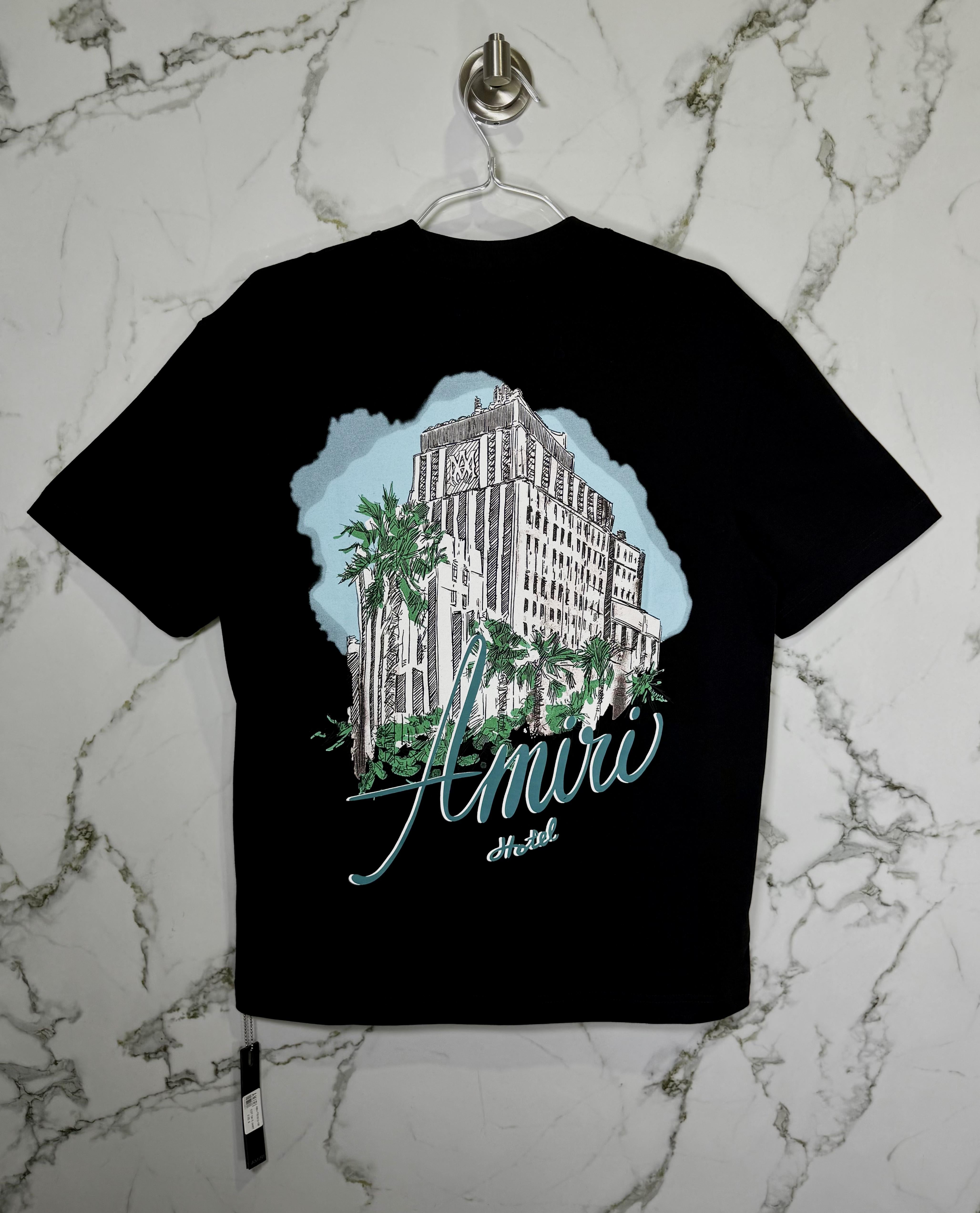 Playera 100% Algodón AMIRI Cuello Redondo