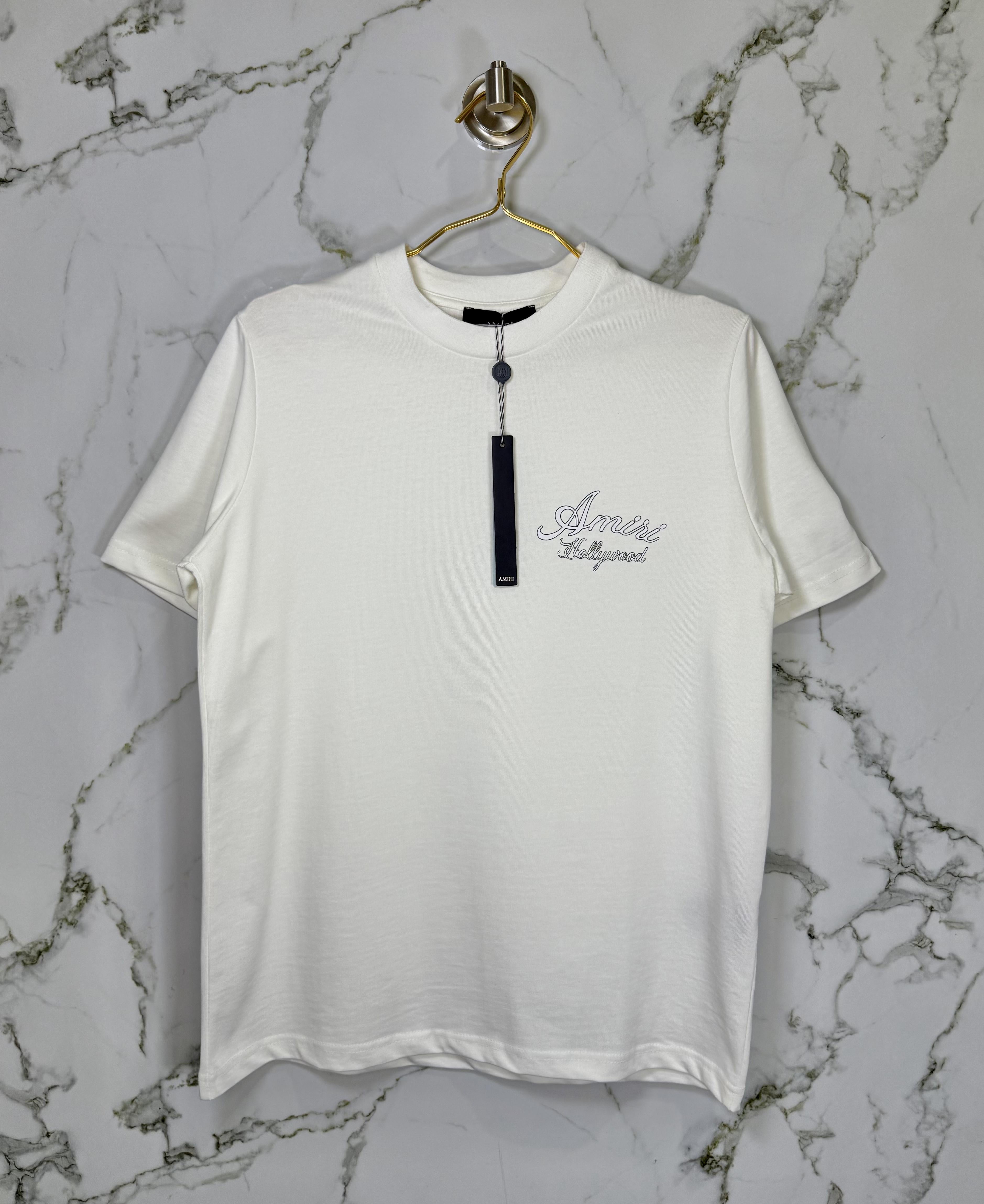 Playera Calidad Alta AMIRI Cuello Redondo