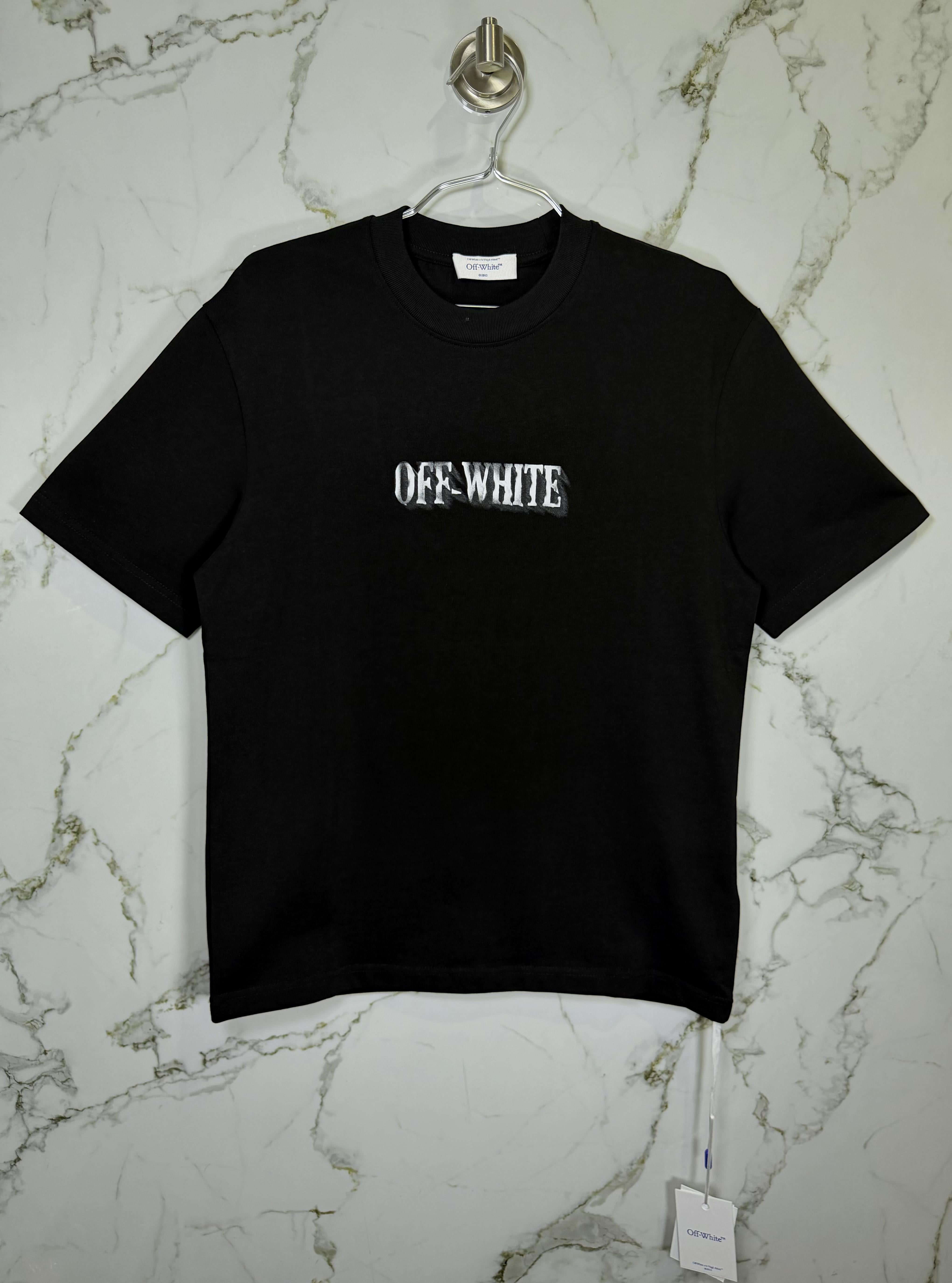 Playera 100% Algodón Off White Cuello Redondo