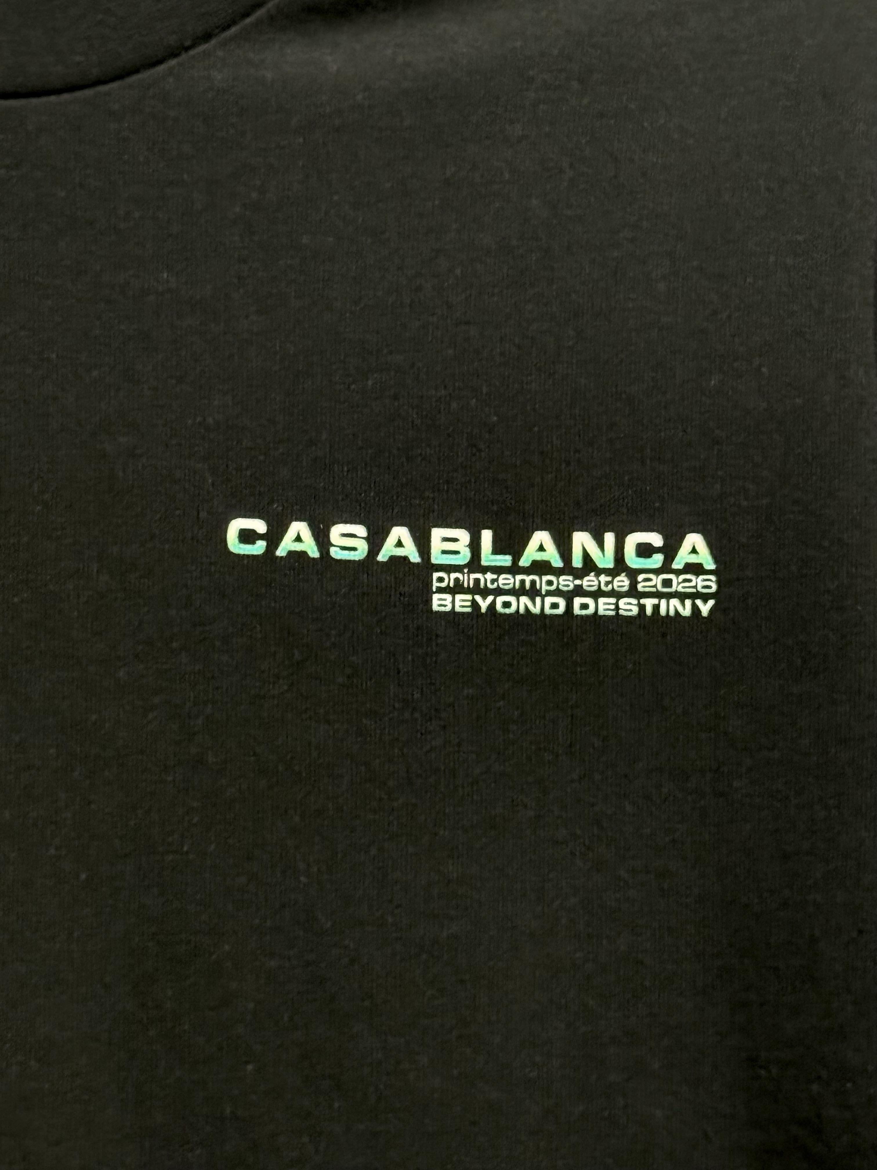 Playera Calidad Alta Casa Blanca Cuello Redondo