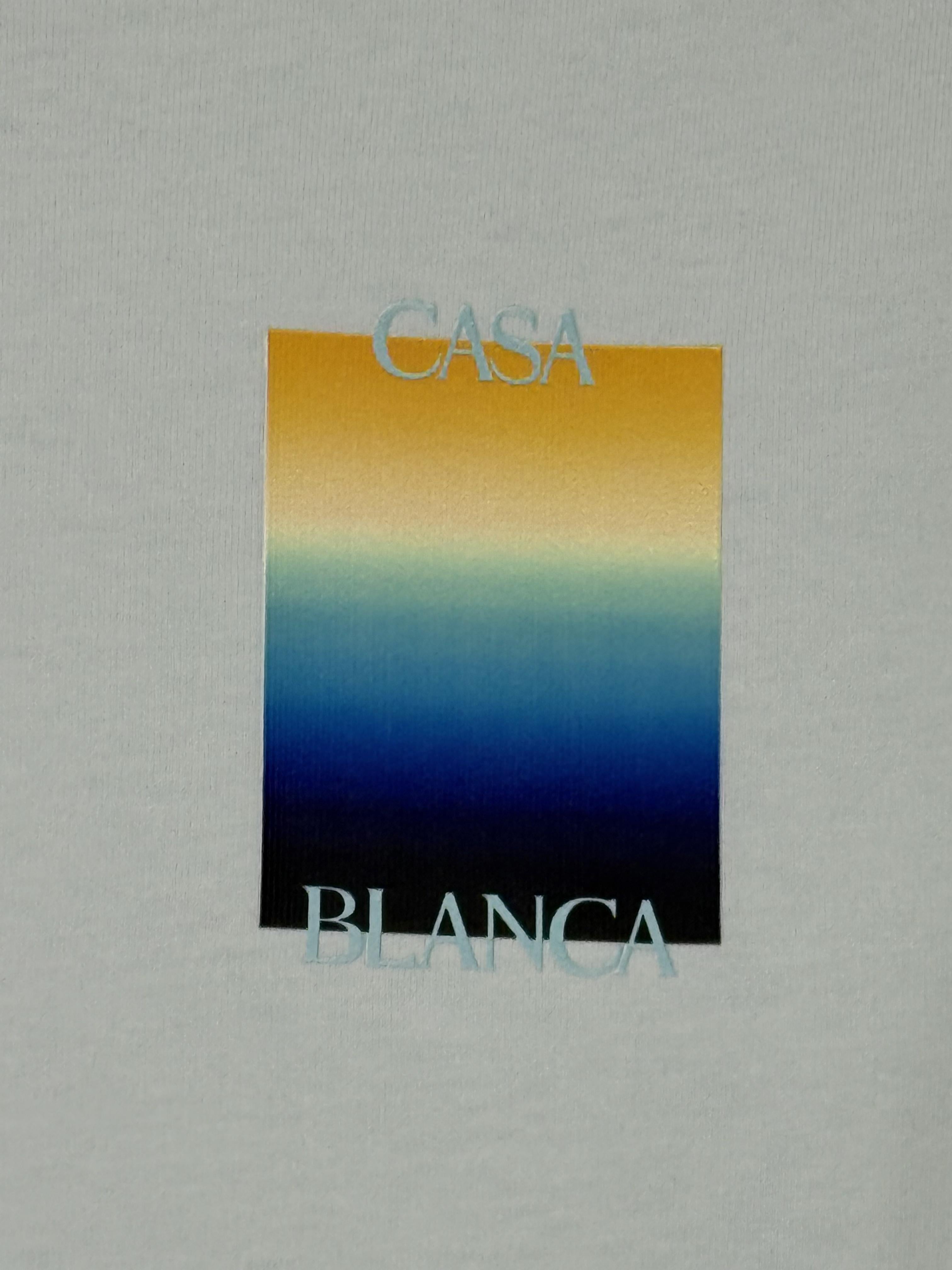 Playera Calidad Alta Casa Blanca  Cuello Redondo