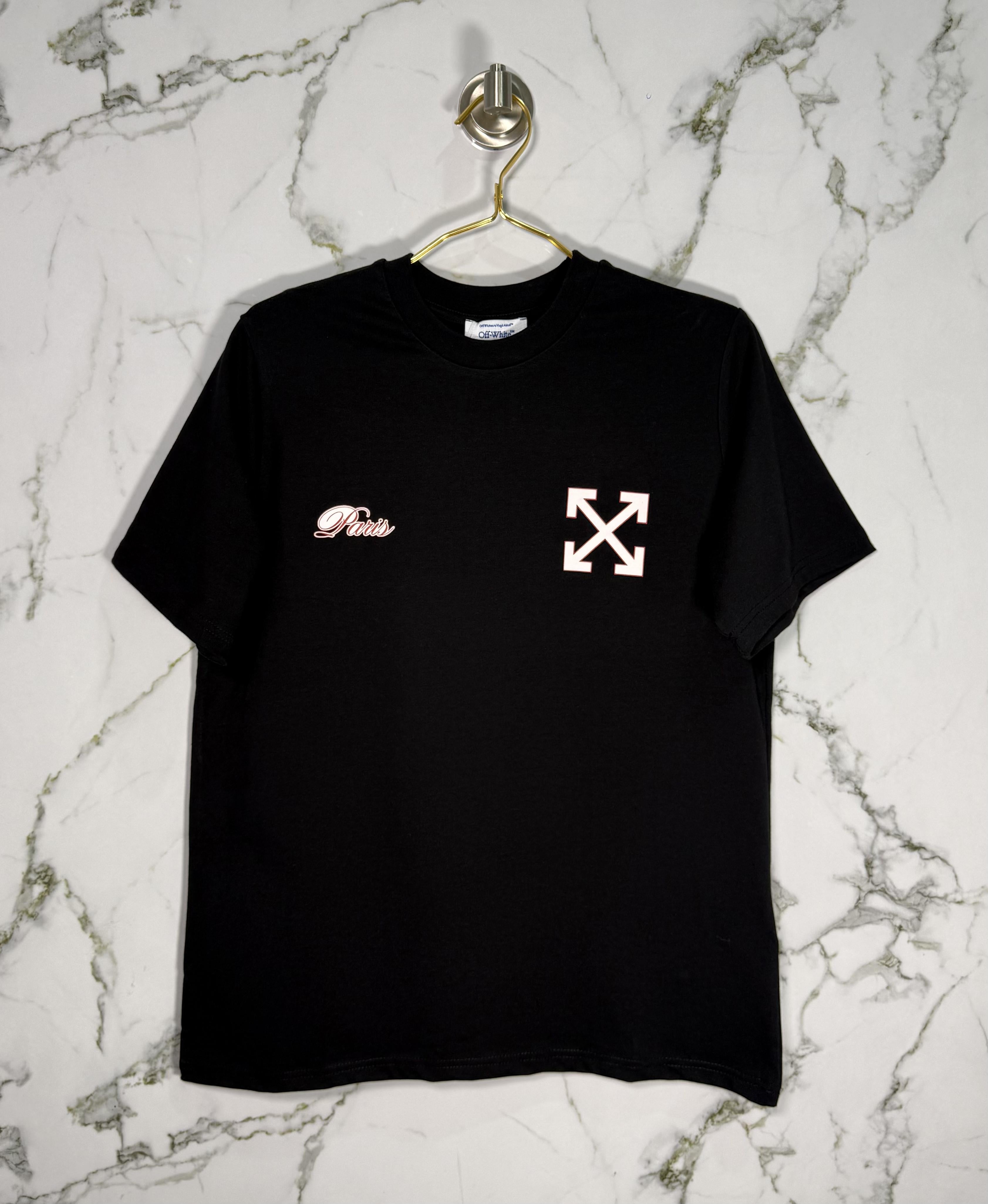 Playera Calidad Alta Off White Cuello Redondo