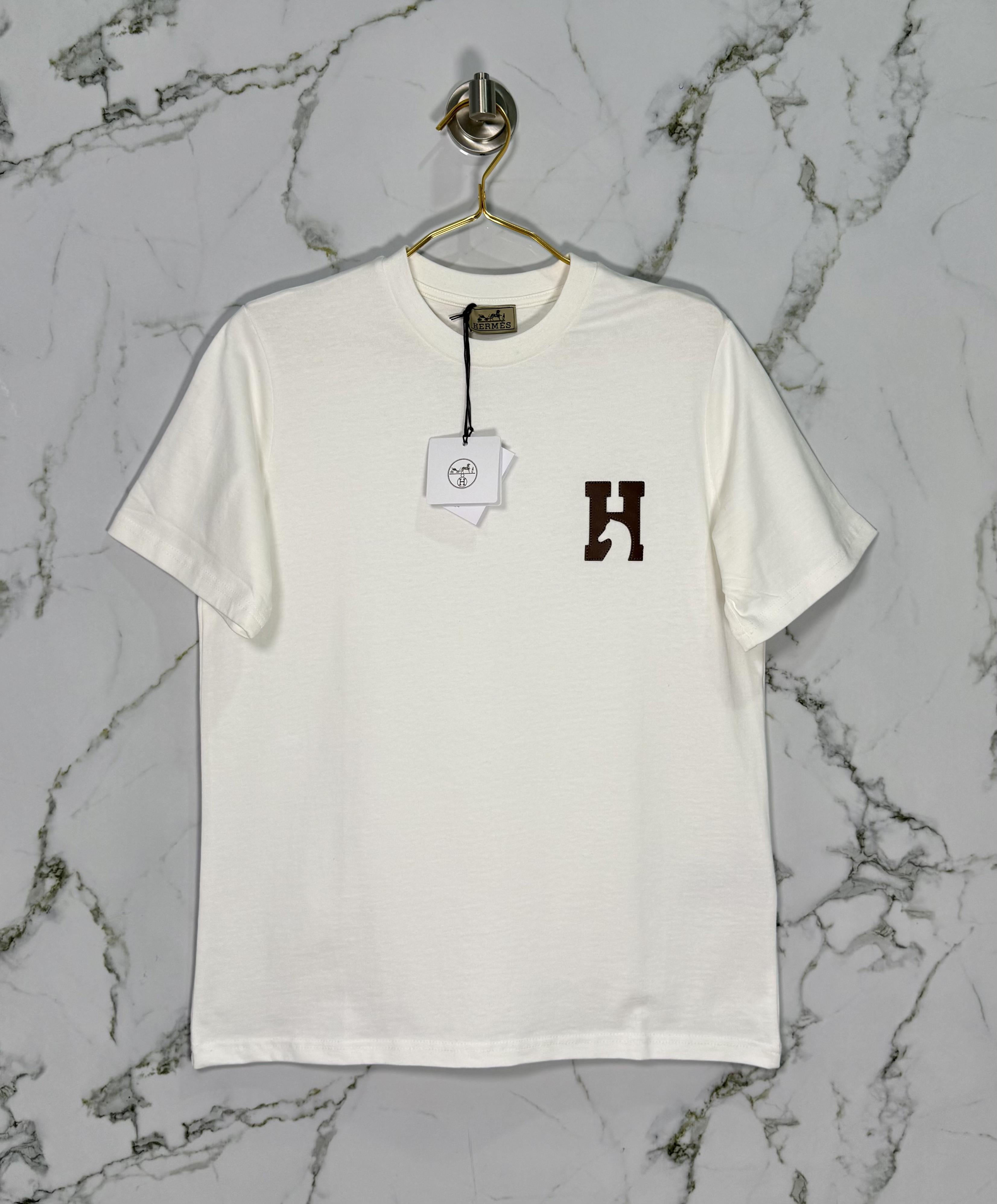 Playera Calidad Alta Hermès Cuello Redondo