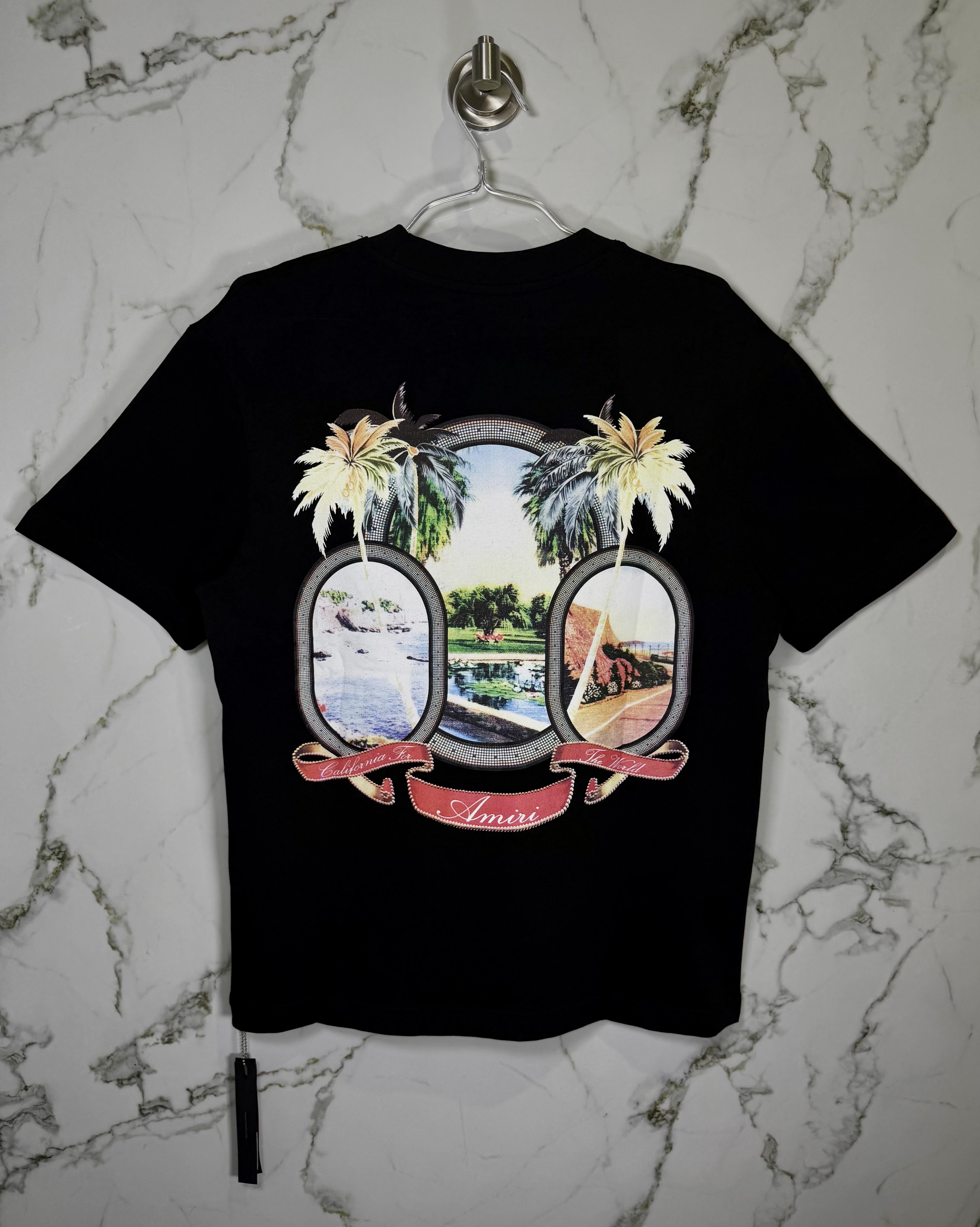 Playera 100% Algodón AMIRI Cuello Redondo