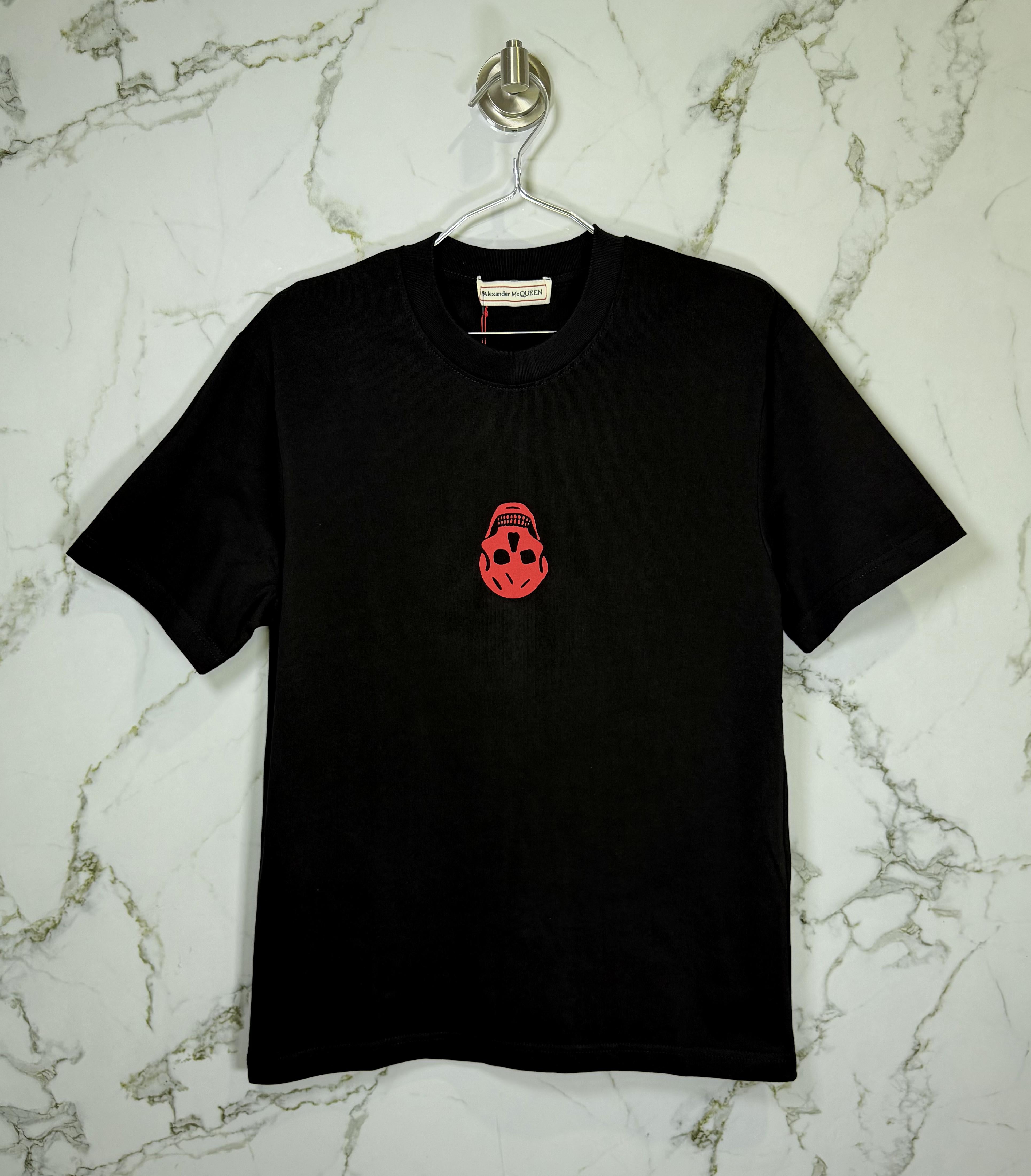 Playera 100% Algodón Alexander McQUEEN Cuello Redondo