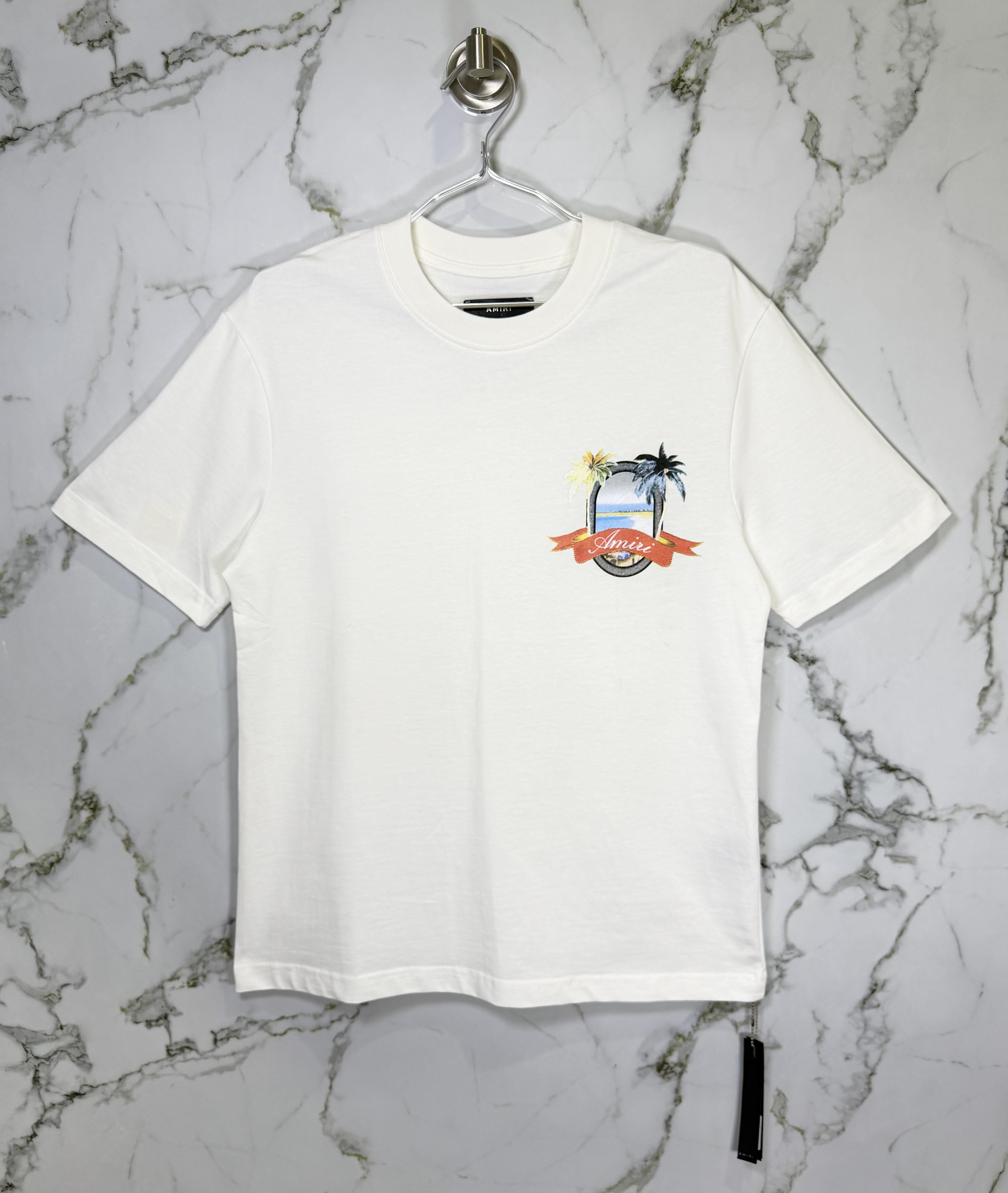 Playera 100% Algodón AMIRI Cuello Redondo