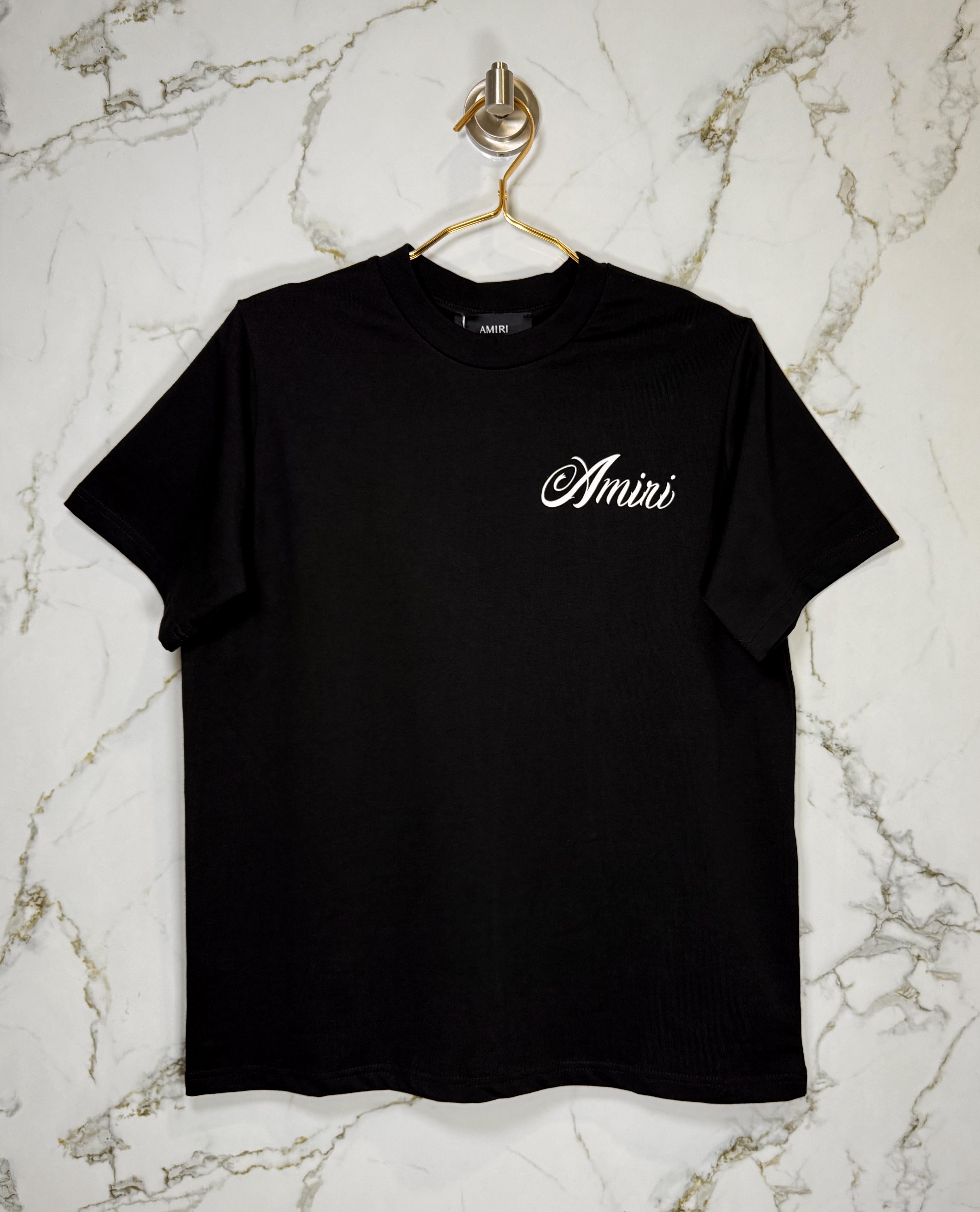 Playera Calidad Alta AMIRI Cuello Redondo