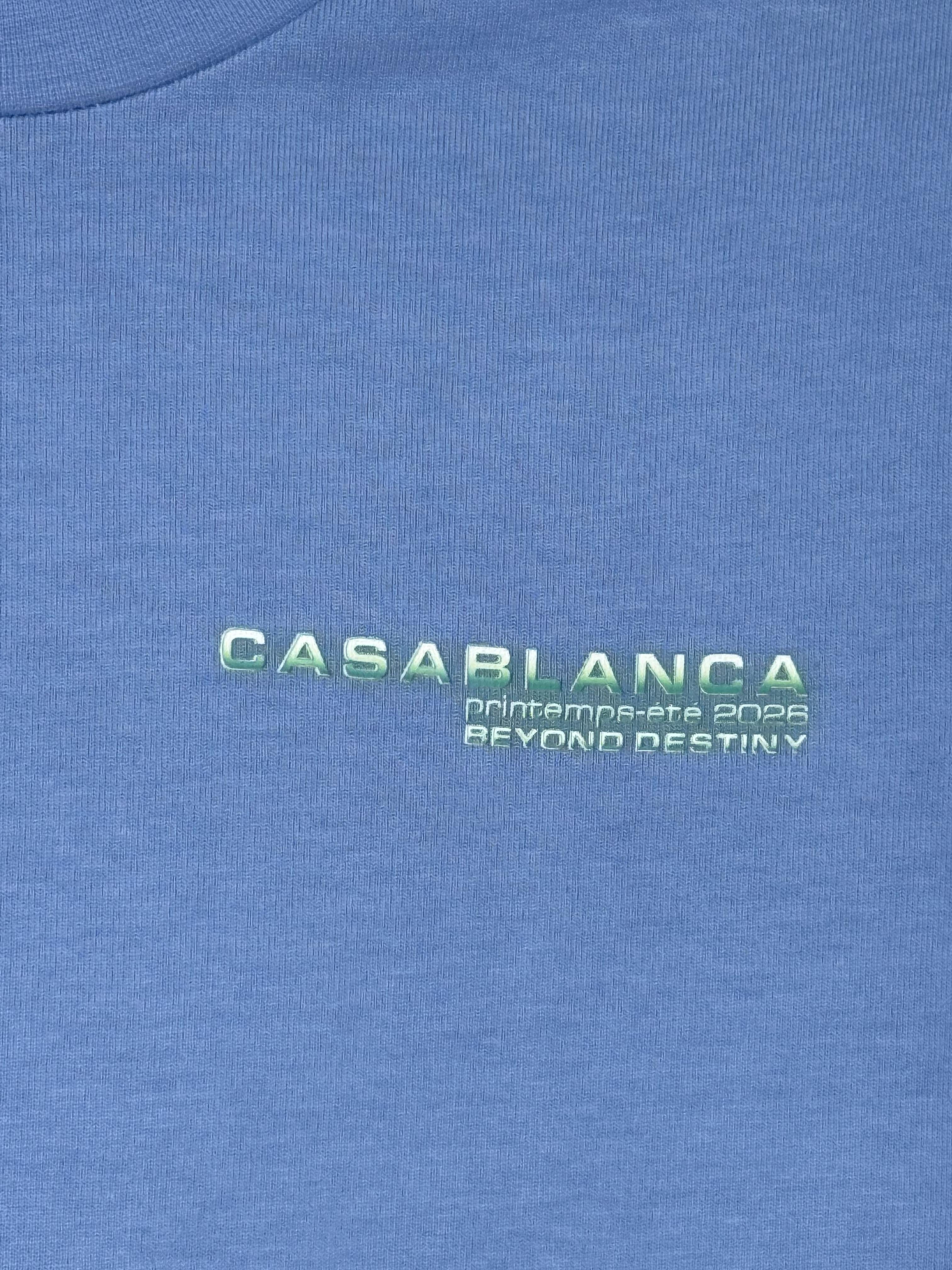 Playera Calidad Alta Casa Blanca Cuello Redondo